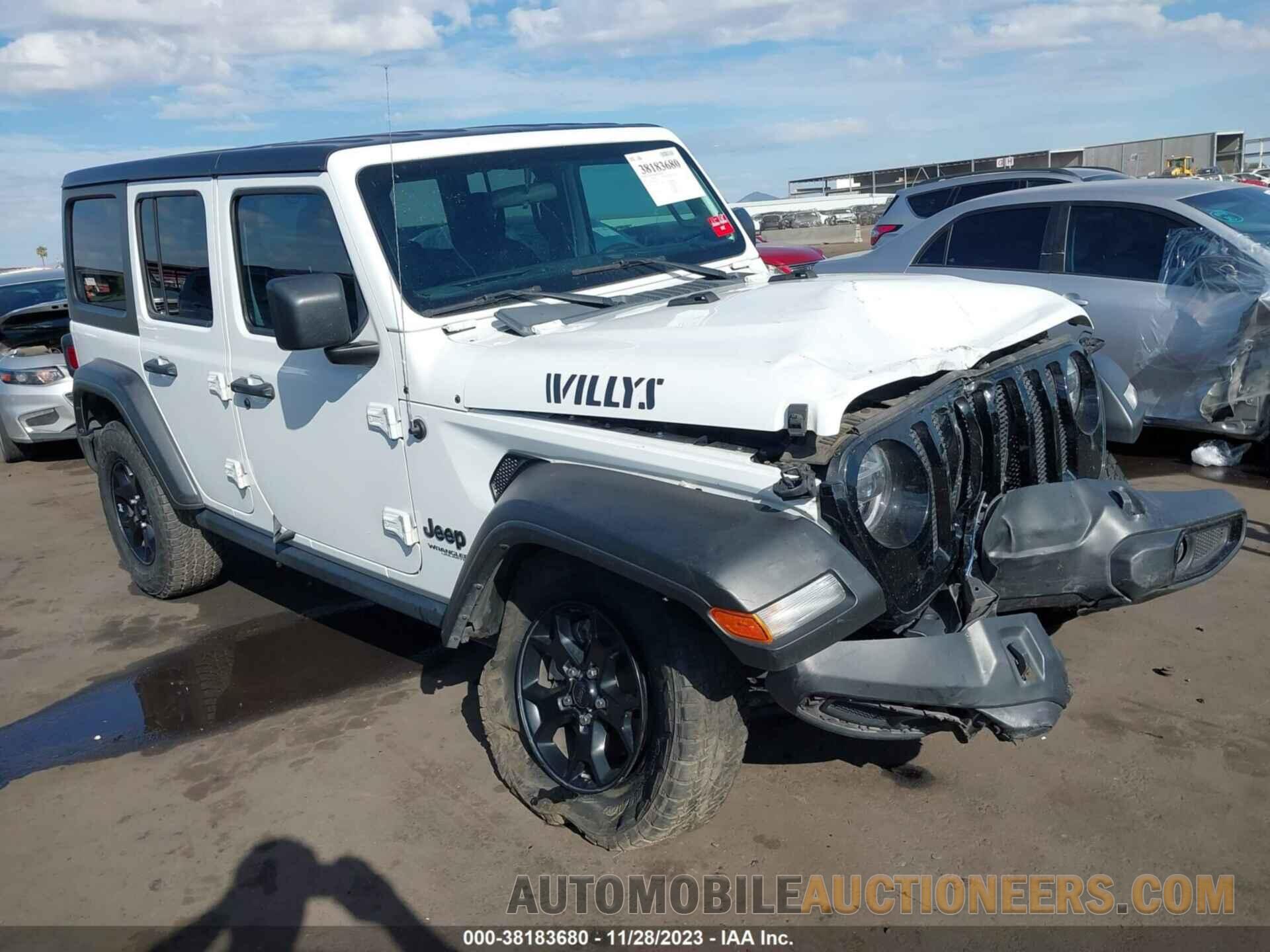 1C4HJXDM7MW543113 JEEP WRANGLER UNLIMITED 2021