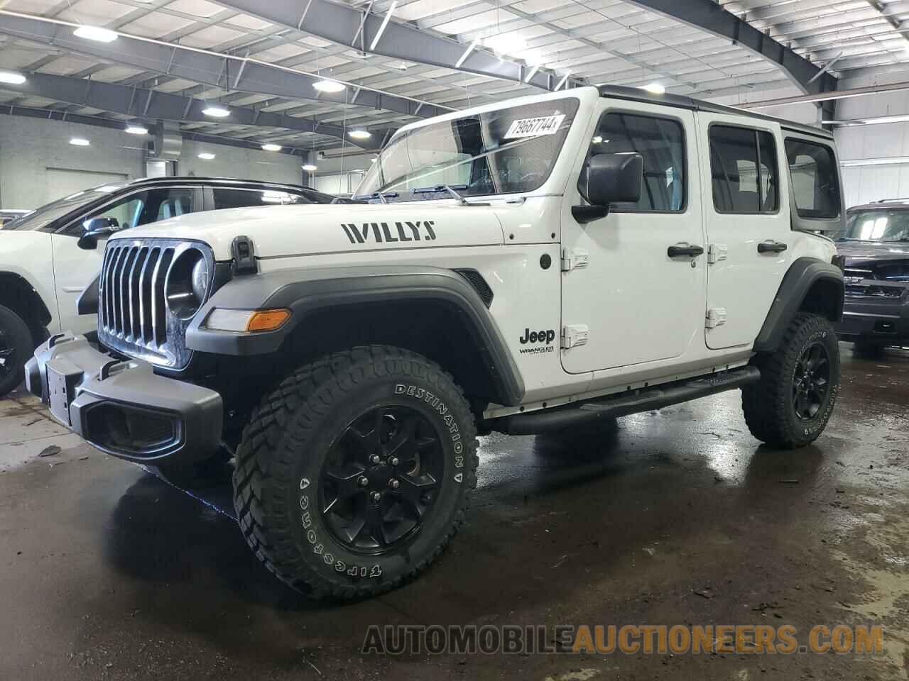 1C4HJXDM7NW244562 JEEP WRANGLER 2022