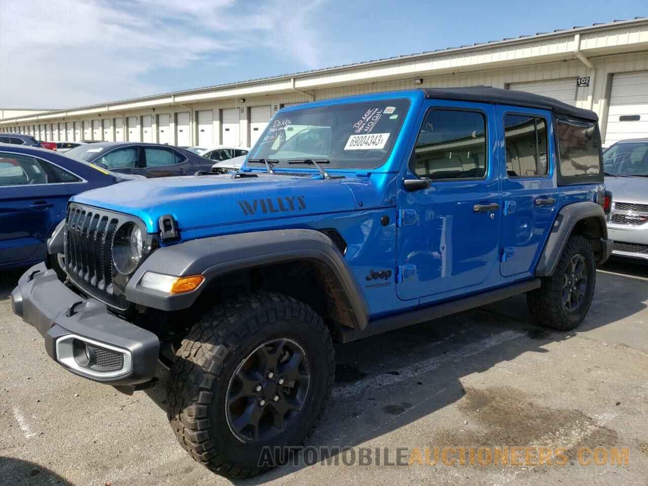 1C4HJXDM7NW273172 JEEP WRANGLER 2022