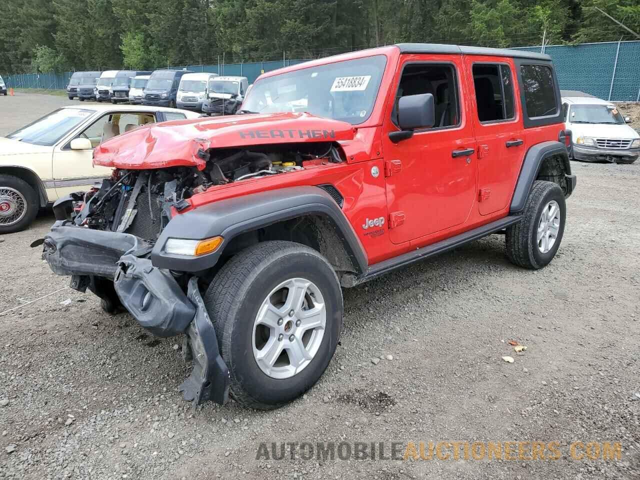 1C4HJXDM8MW547980 JEEP WRANGLER 2021