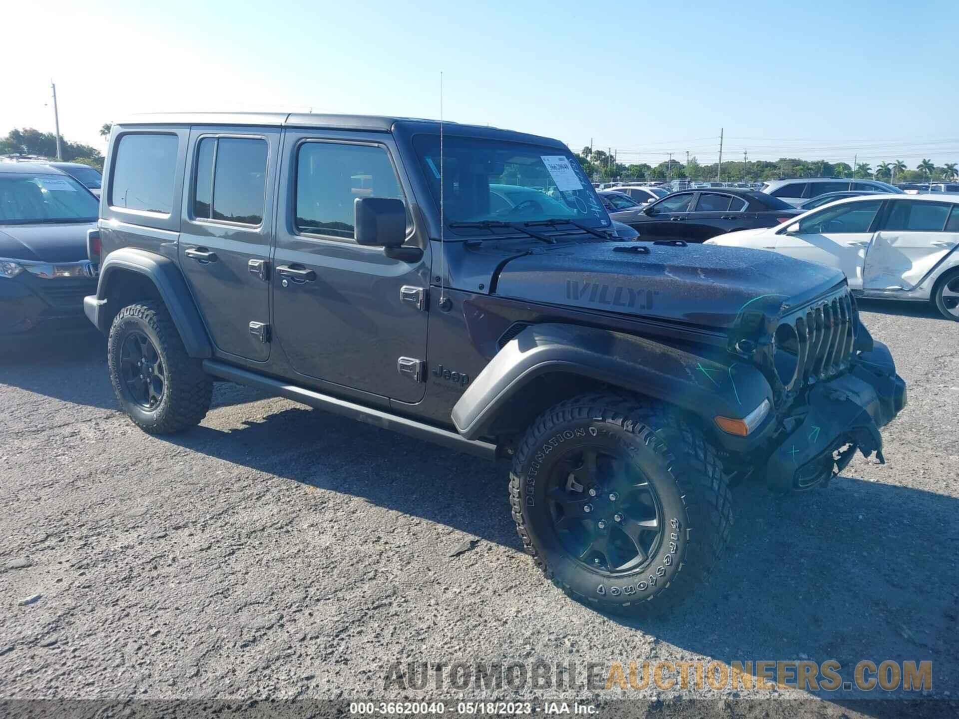 1C4HJXDM8NW140596 JEEP WRANGLER 2022