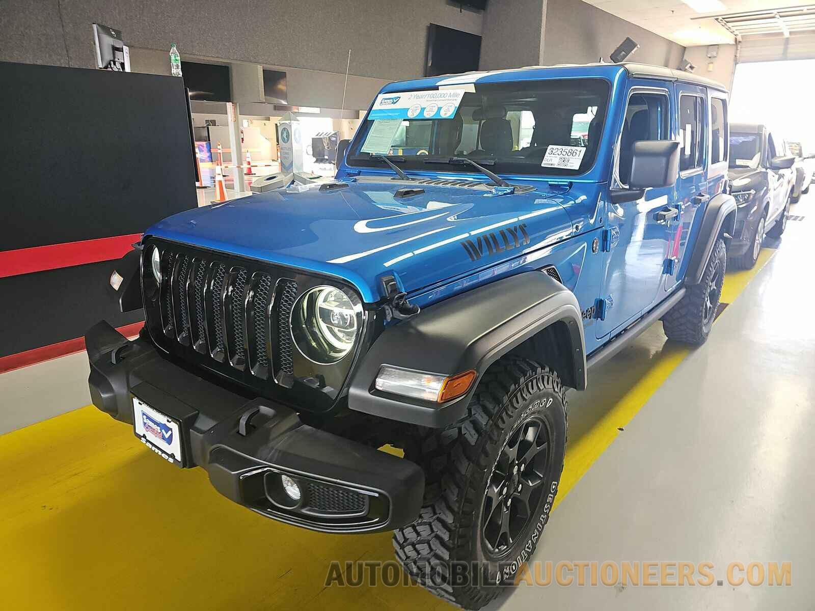 1C4HJXDM8NW247485 Jeep Wrangler Unlimited 2022