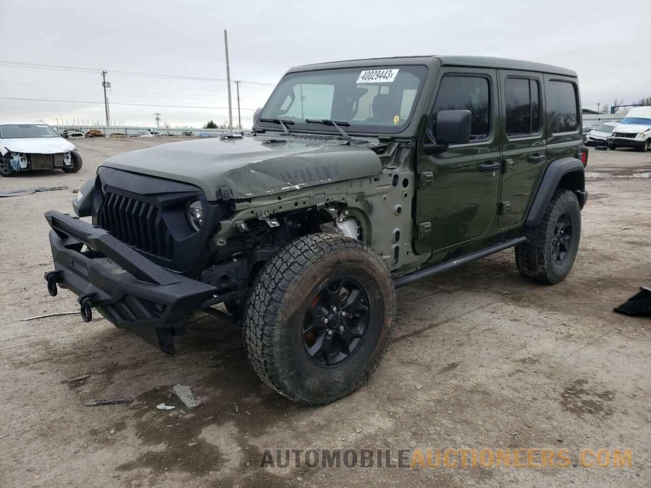 1C4HJXDM9MW553545 JEEP WRANGLER 2021