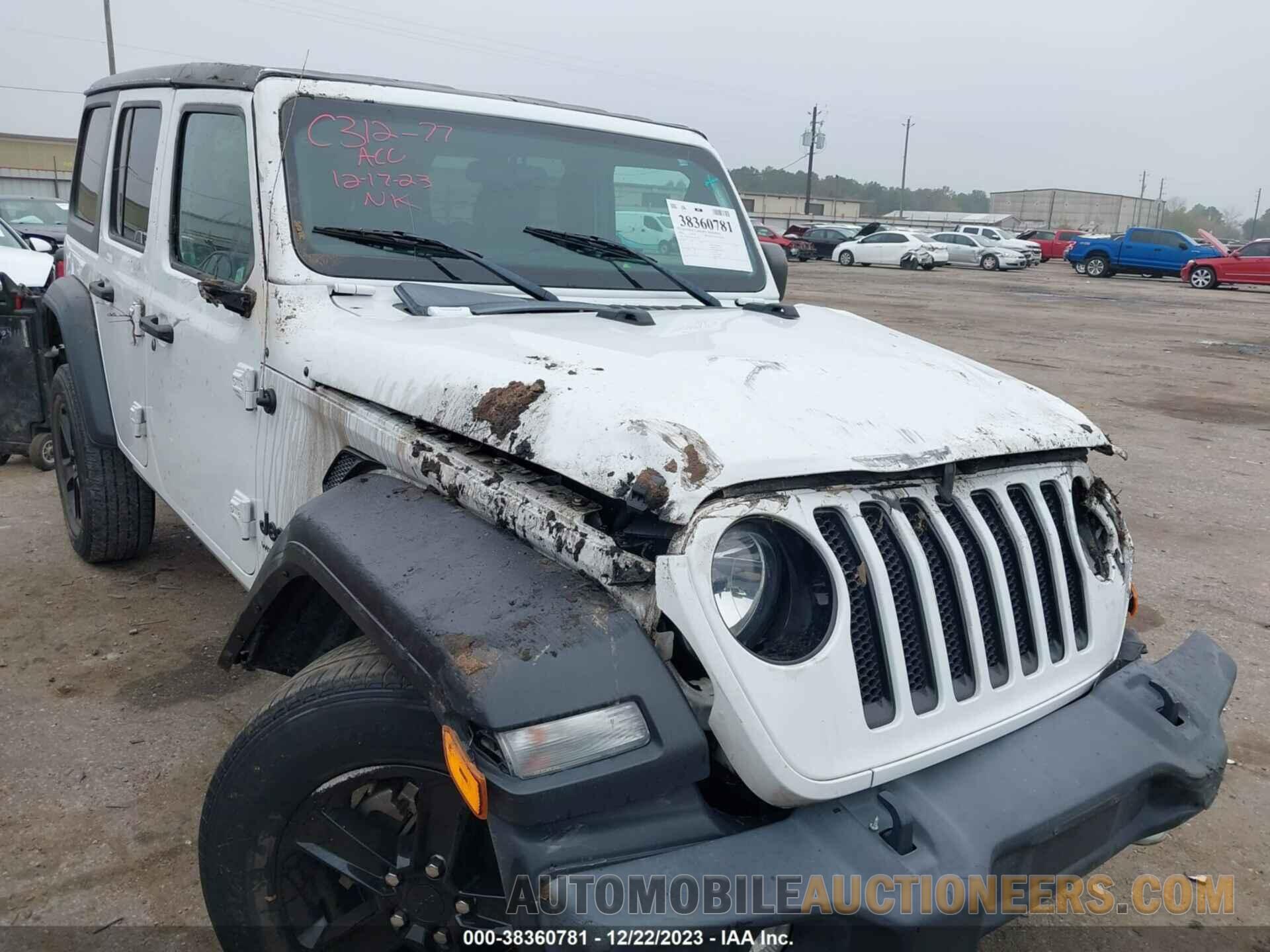 1C4HJXDMXLW347620 JEEP WRANGLER UNLIMITED 2020