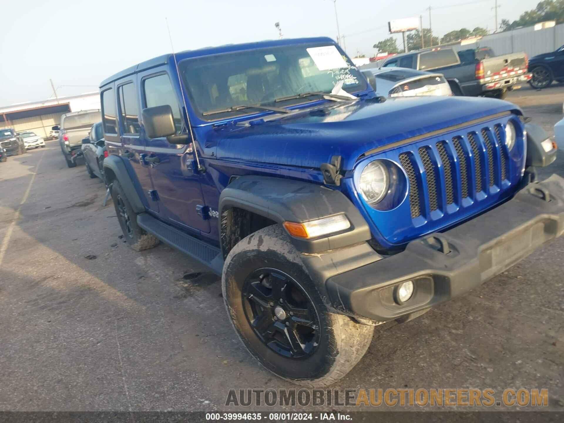 1C4HJXDN0JW200910 JEEP WRANGLER UNLIMITED 2018