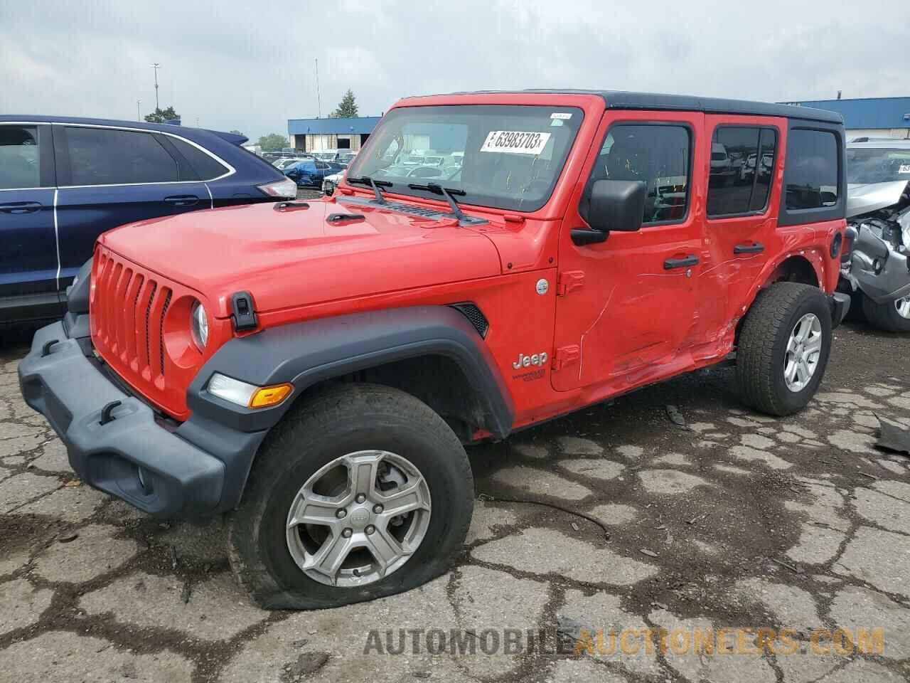 1C4HJXDN0KW593602 JEEP WRANGLER 2019