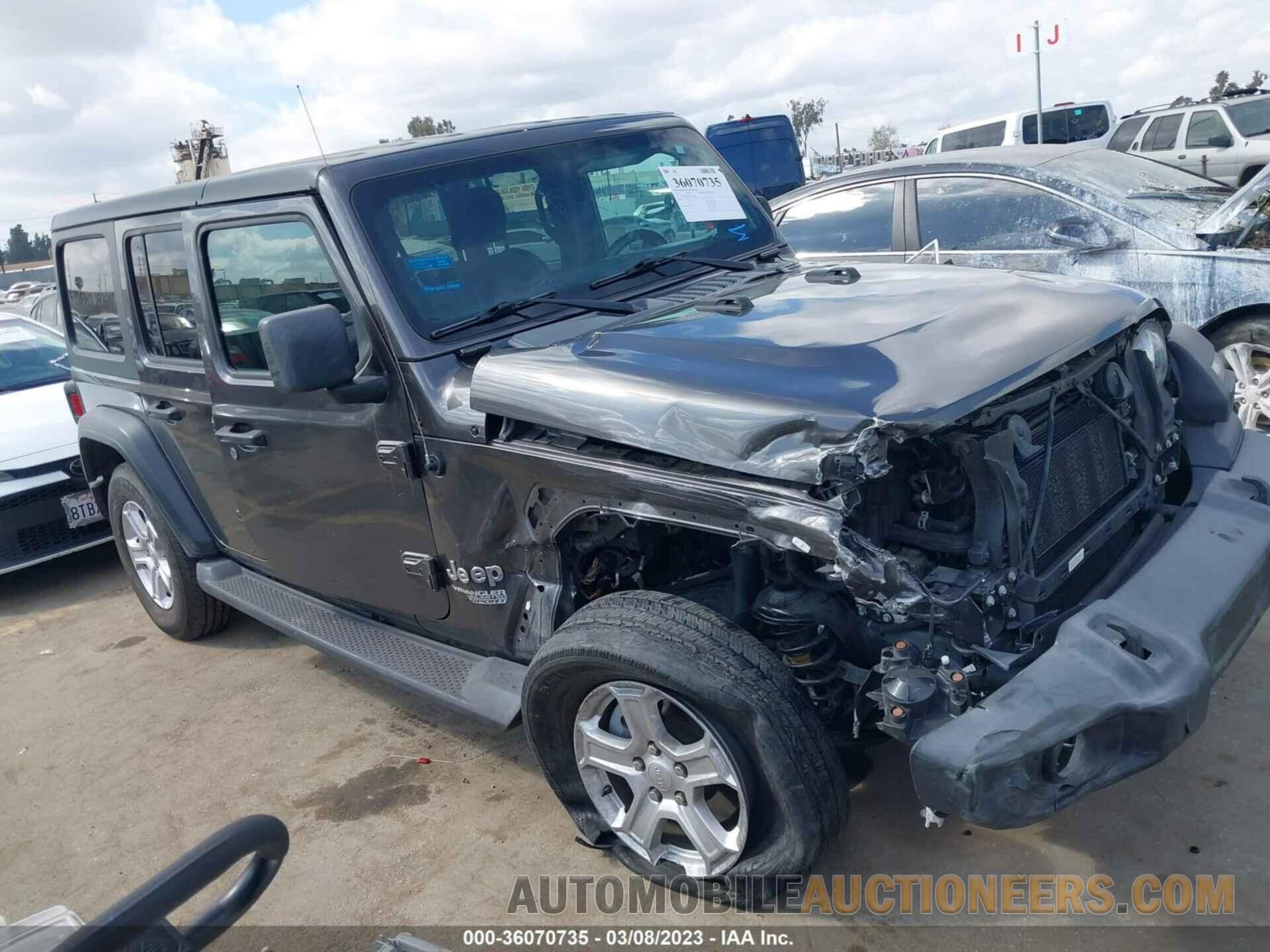 1C4HJXDN0KW643799 JEEP WRANGLER UNLIMITED 2019