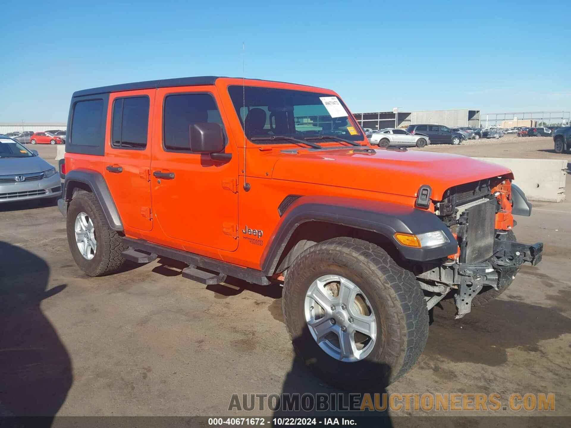 1C4HJXDN0LW155227 JEEP WRANGLER UNLIMITED 2020