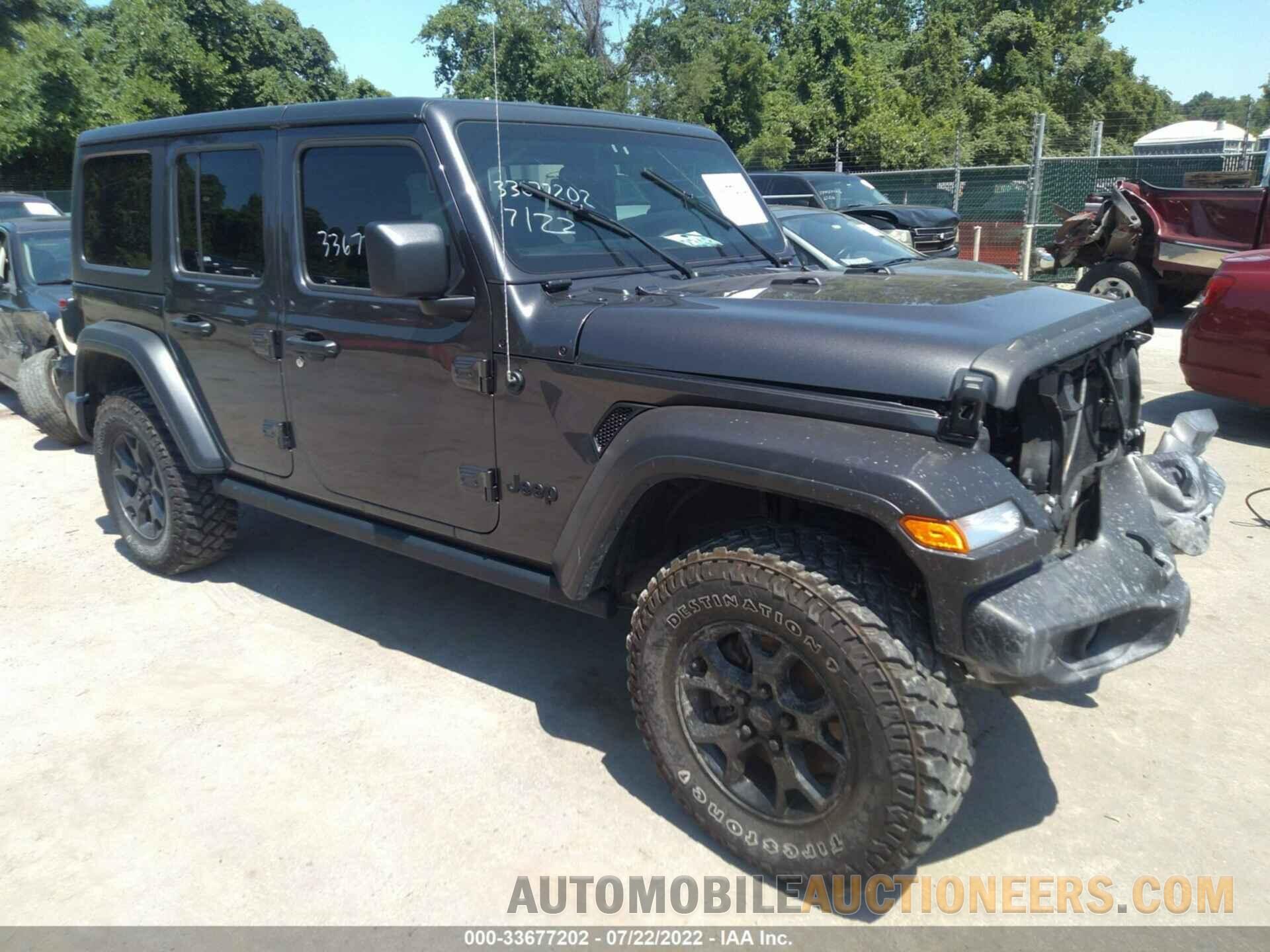 1C4HJXDN0LW173825 JEEP WRANGLER UNLIMITED 2020