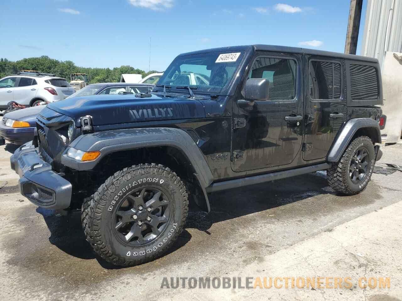 1C4HJXDN0MW517025 JEEP WRANGLER 2021