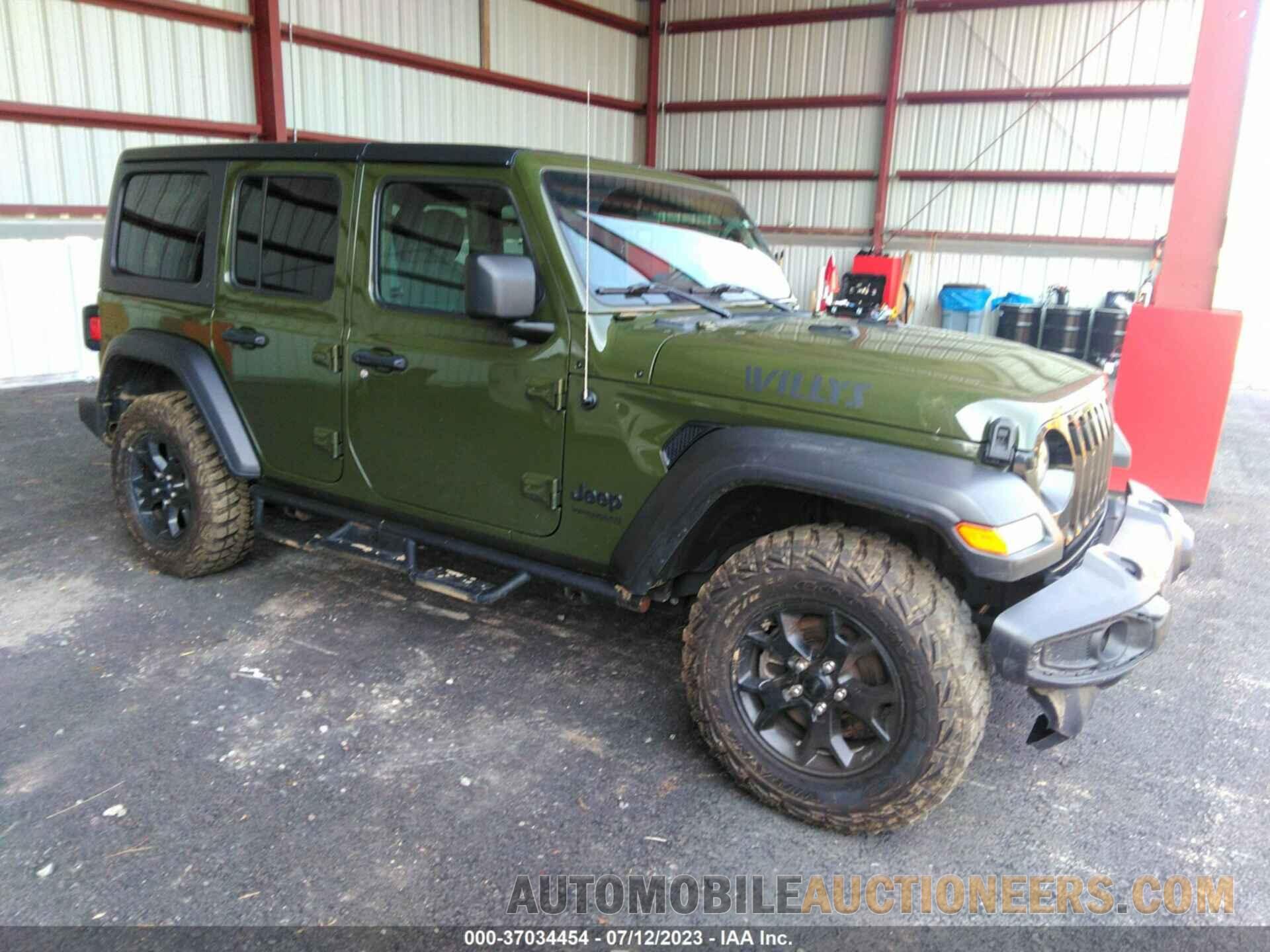 1C4HJXDN0MW584725 JEEP WRANGLER 2021