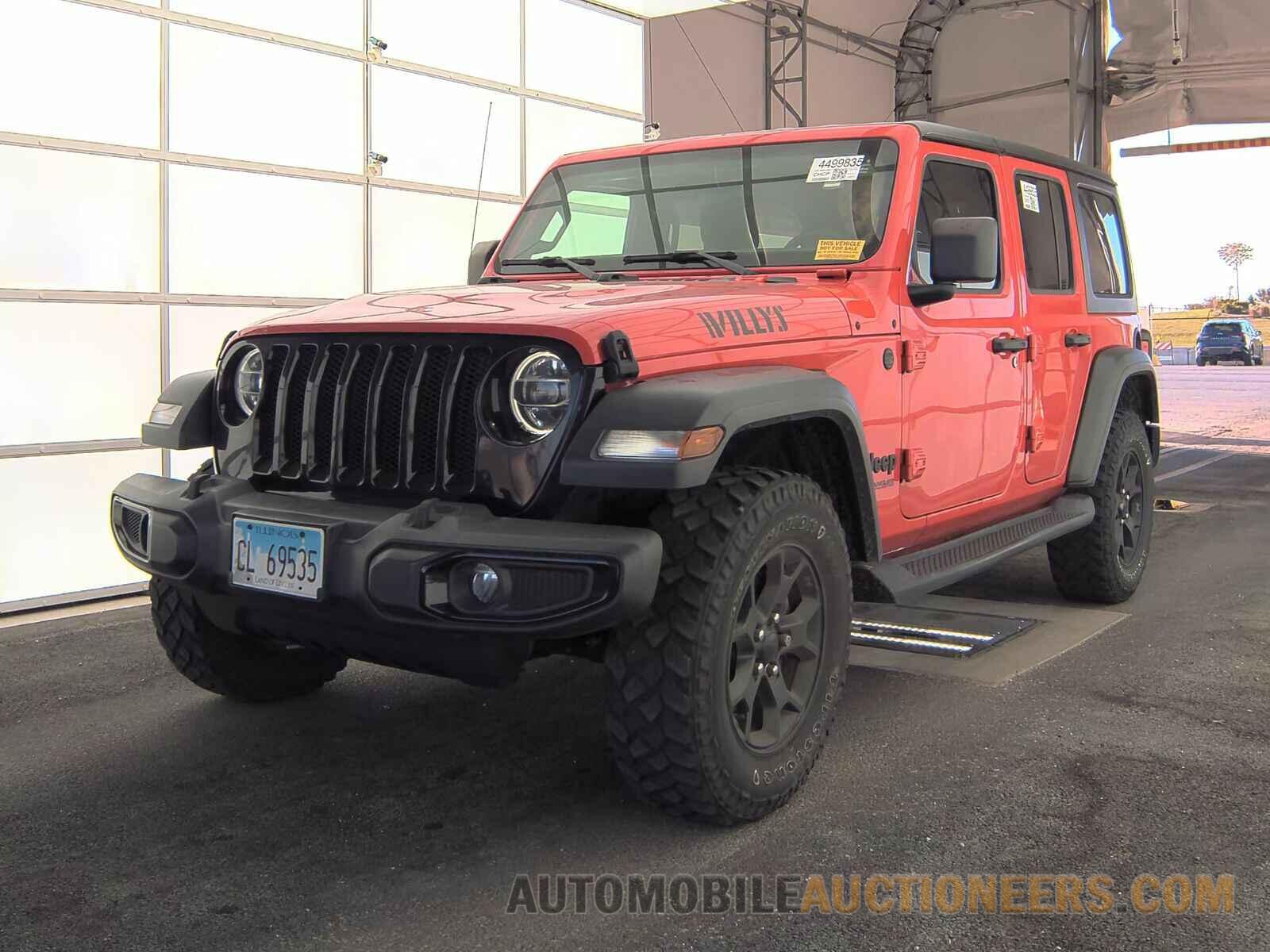 1C4HJXDN0MW603855 Jeep Wrangler Unlimited 2021