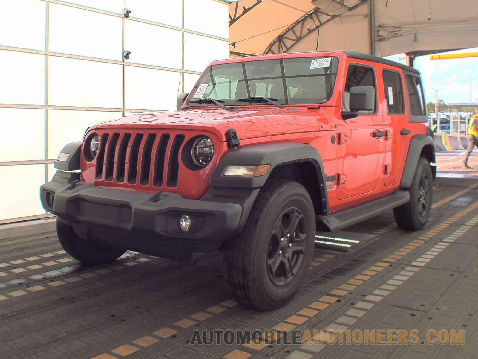 1C4HJXDN0MW706001 Jeep Wrangler Unlimited 2021