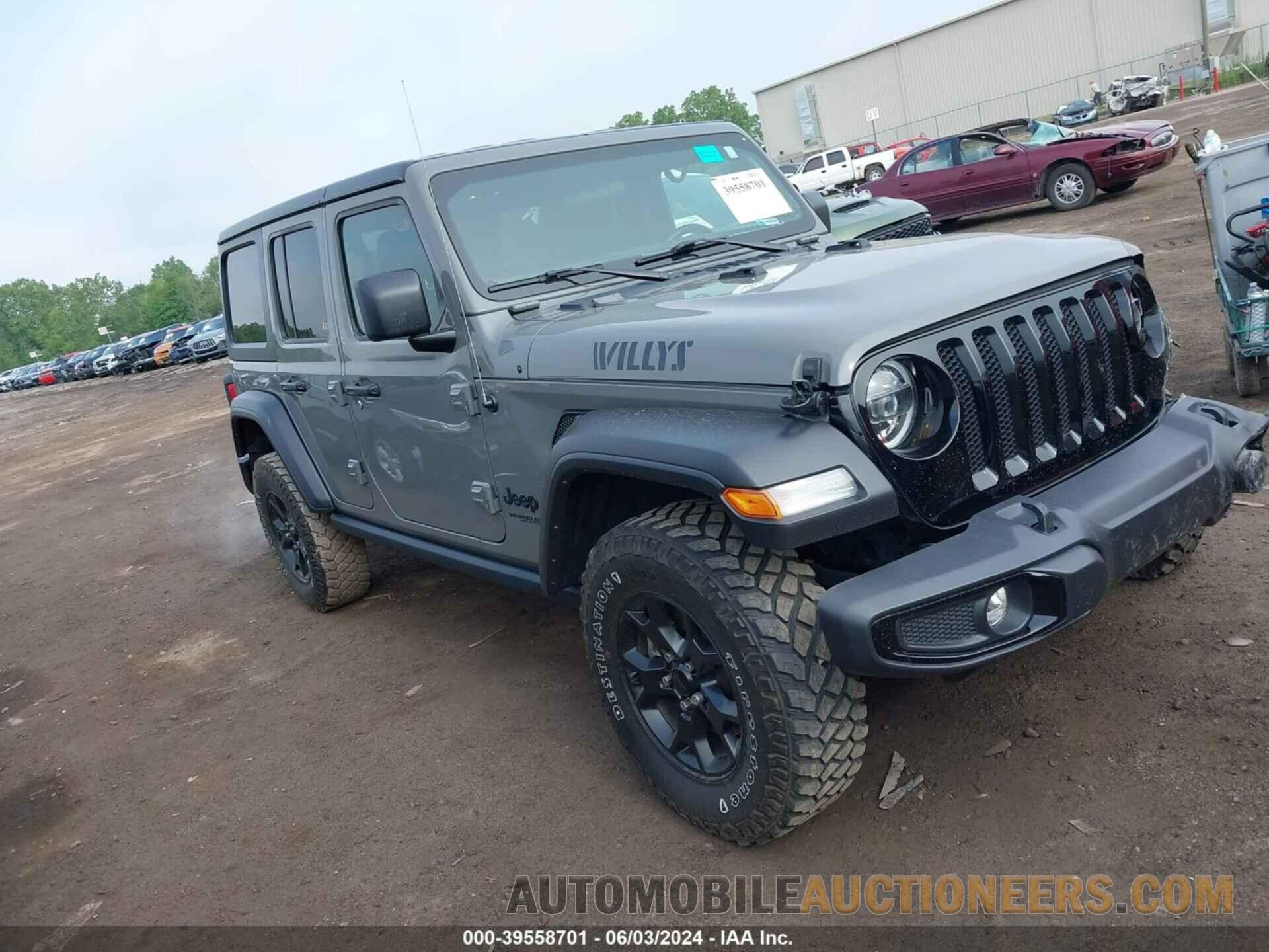 1C4HJXDN0NW223755 JEEP WRANGLER UNLIMITED 2022