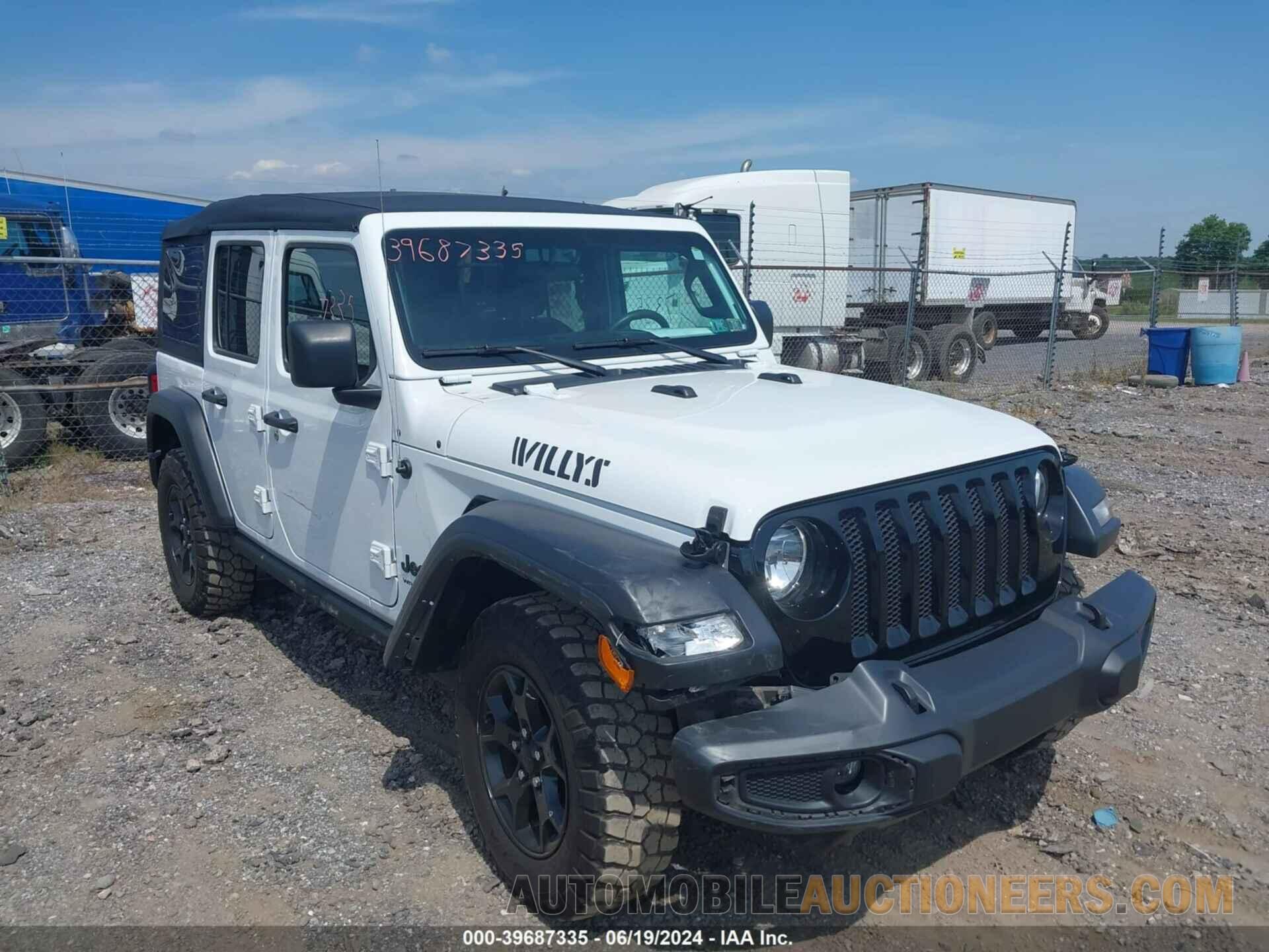 1C4HJXDN0NW272874 JEEP WRANGLER UNLIMITED 2022