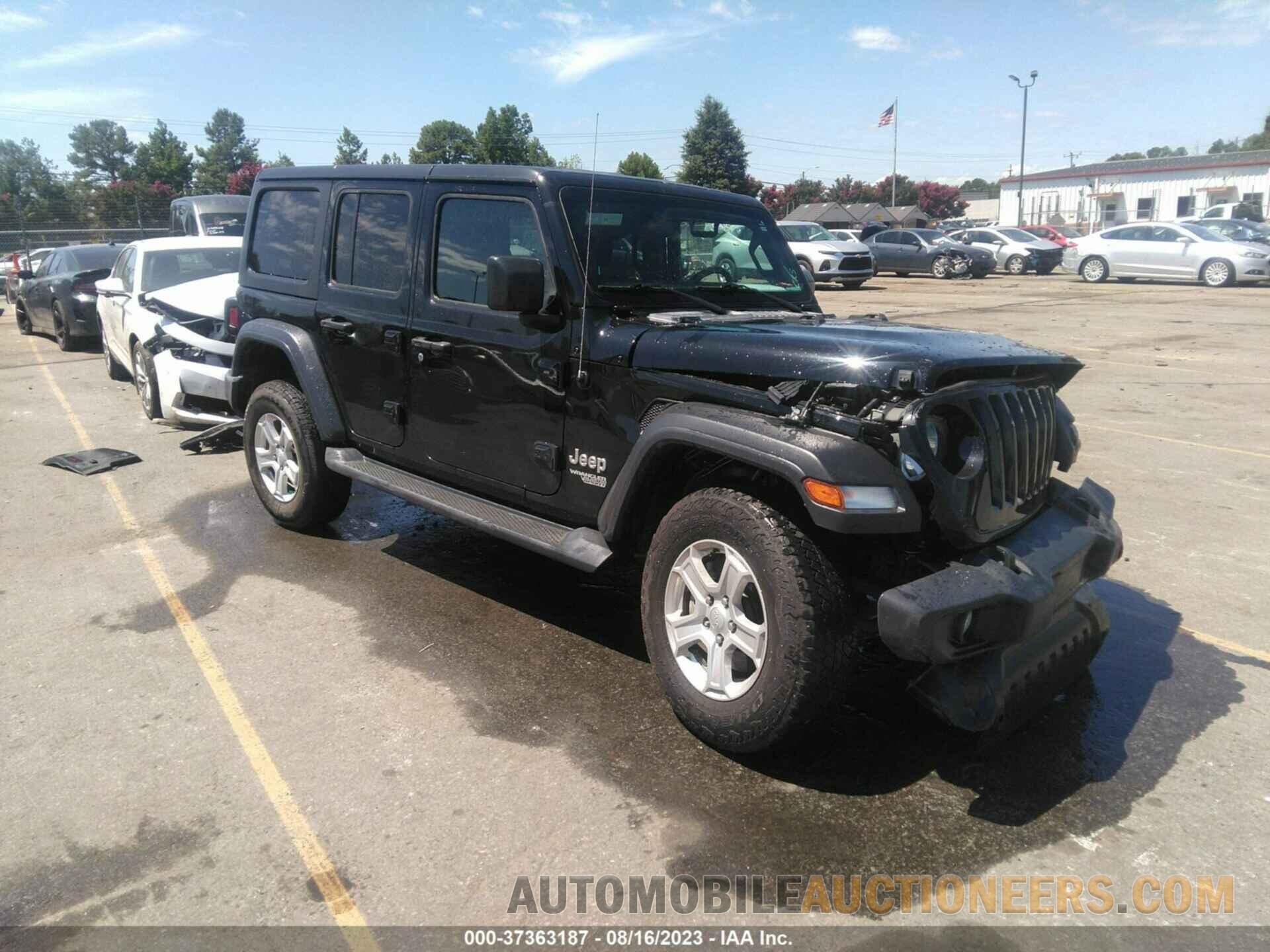 1C4HJXDN1KW573133 JEEP WRANGLER UNLIMITED 2019