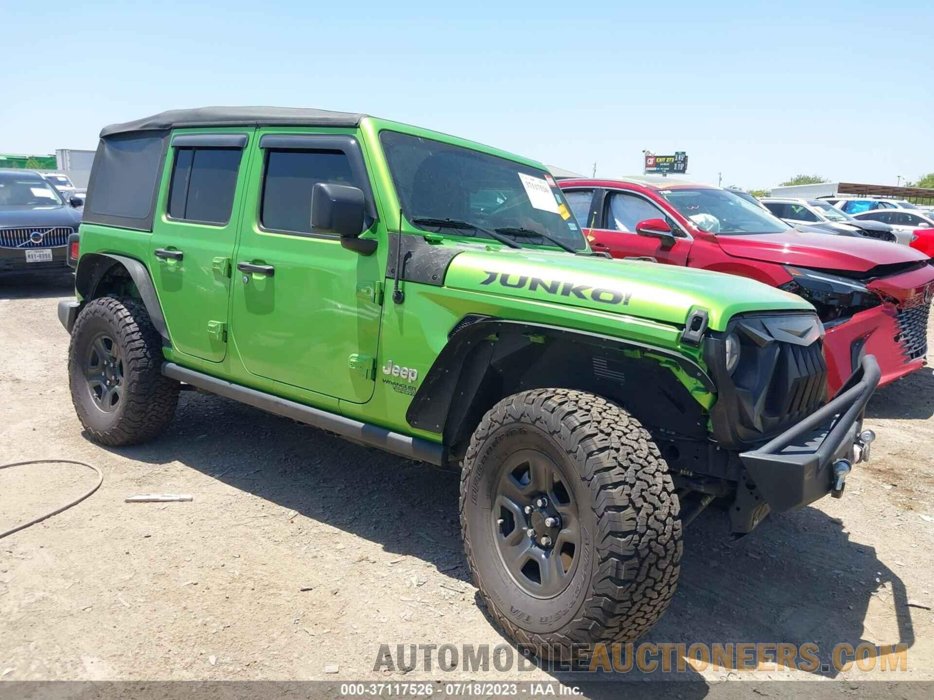 1C4HJXDN1KW587226 JEEP WRANGLER UNLIMITED 2019