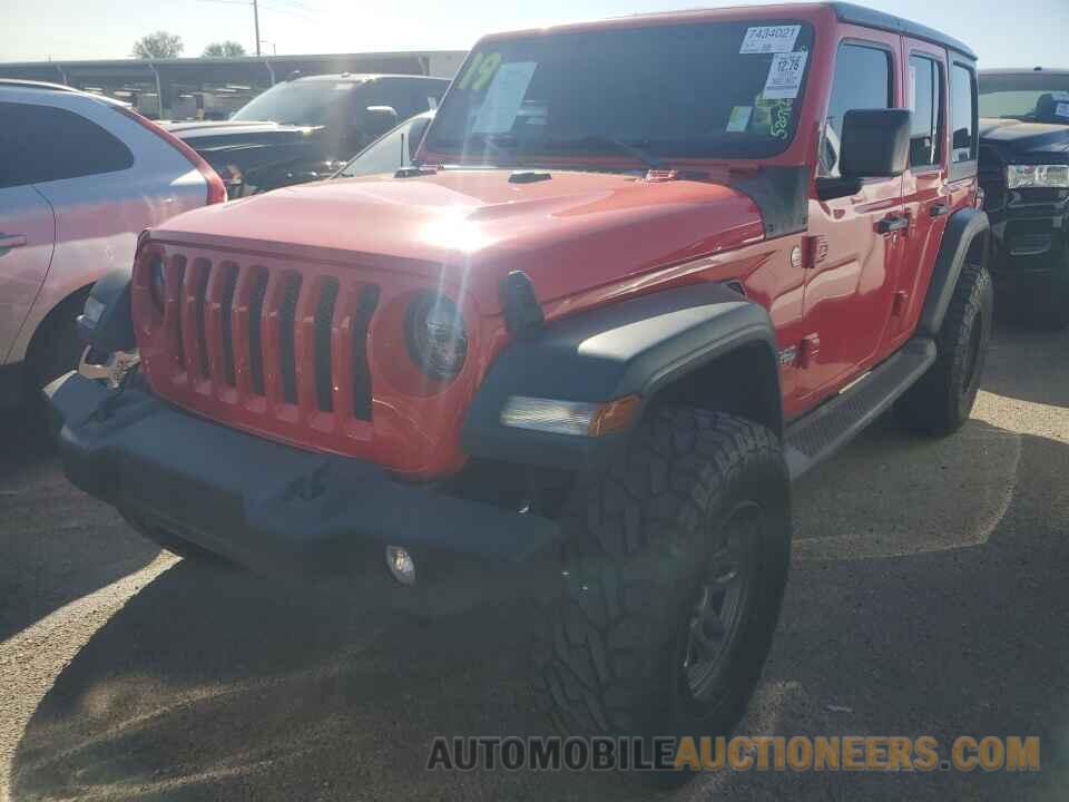 1C4HJXDN1KW623352 Jeep Wrangler Unlimited 2019