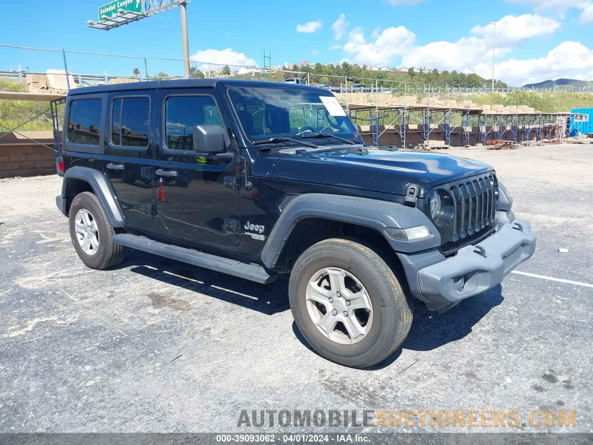 1C4HJXDN1LW173431 JEEP WRANGLER UNLIMITED 2020