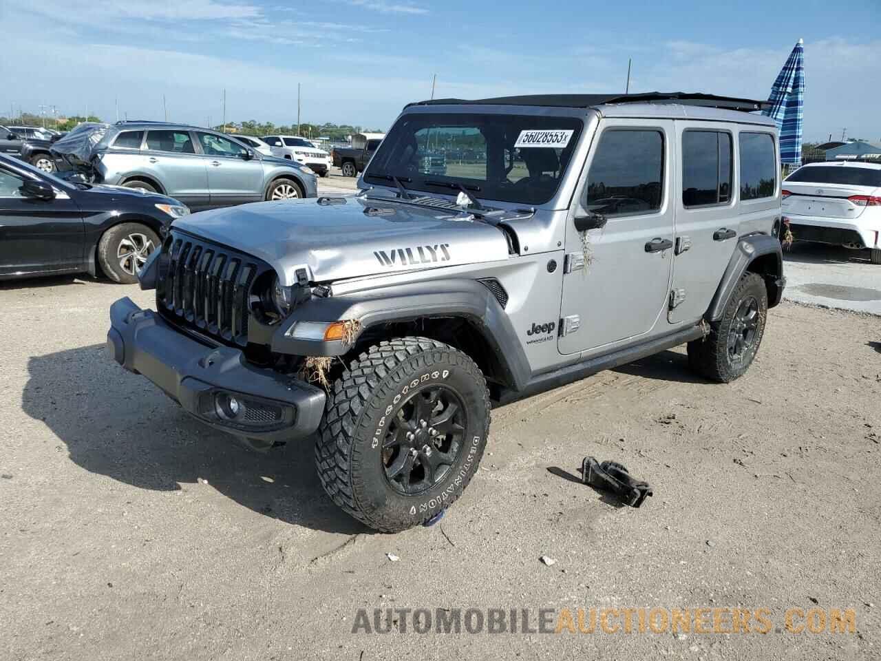 1C4HJXDN1MW538000 JEEP WRANGLER 2021