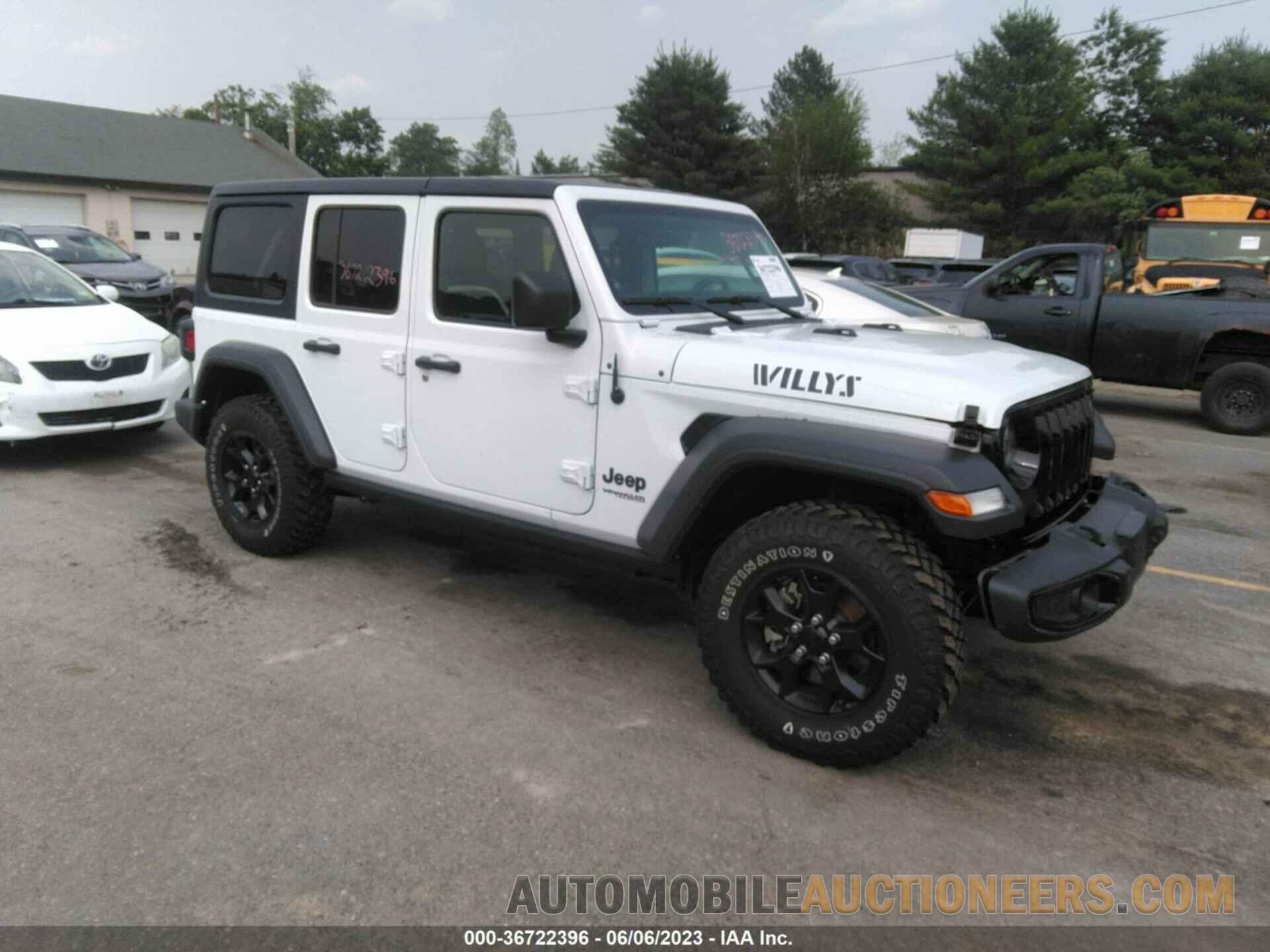 1C4HJXDN1NW190202 JEEP WRANGLER 2022