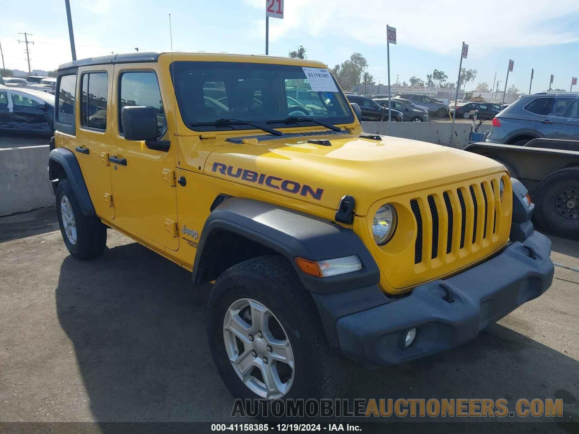 1C4HJXDN2KW549231 JEEP WRANGLER UNLIMITED 2019