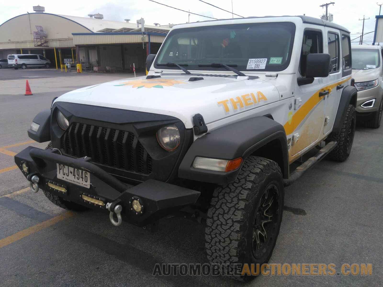 1C4HJXDN2KW643870 Jeep Wrangler Unlimited 2019