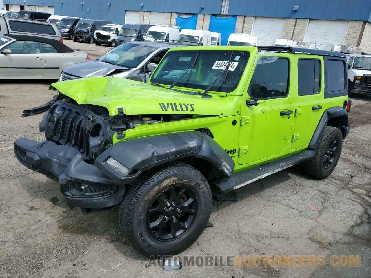 1C4HJXDN2MW837141 JEEP WRANGLER 2021