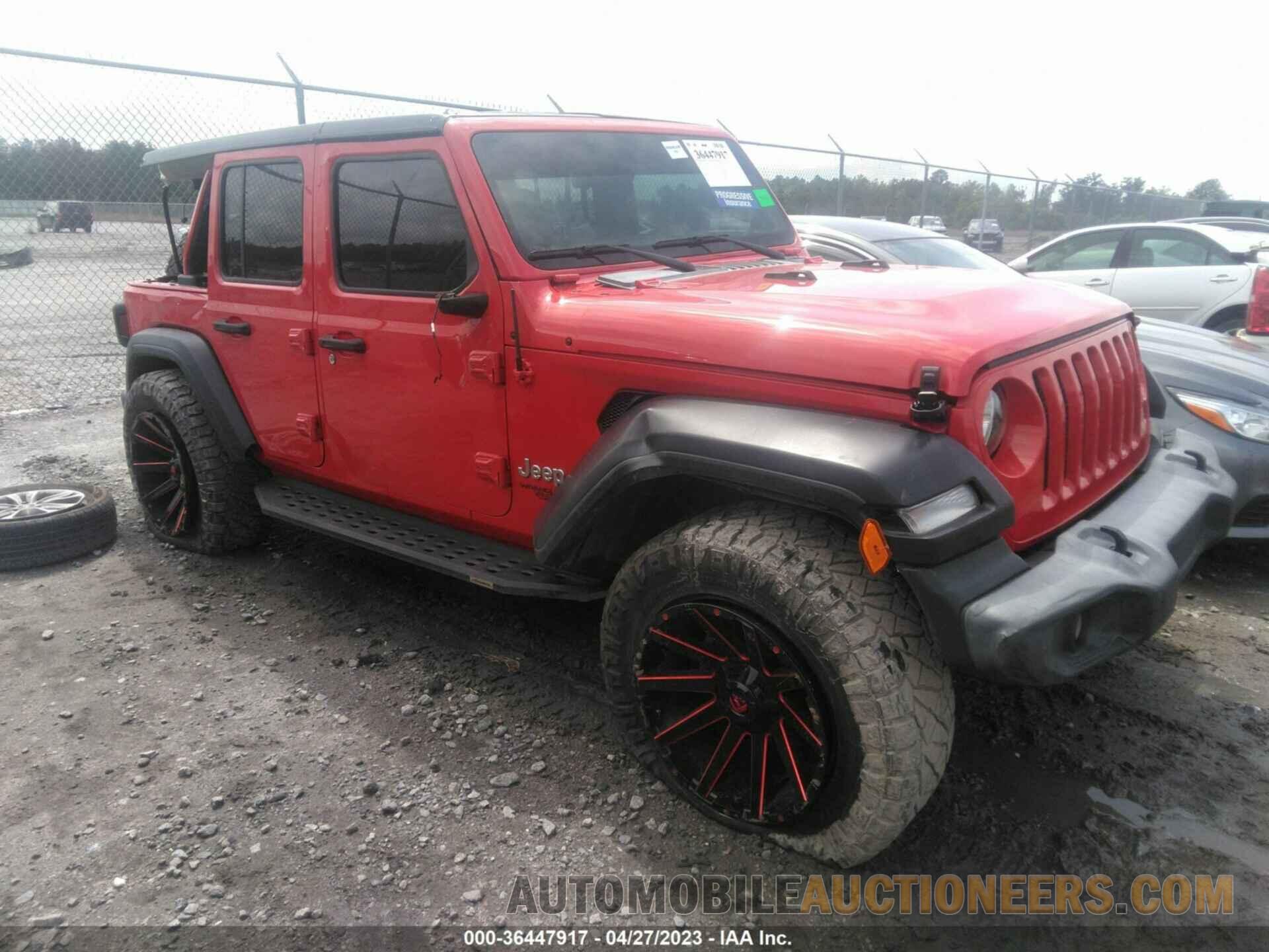 1C4HJXDN3KW565793 JEEP WRANGLER UNLIMITED 2019