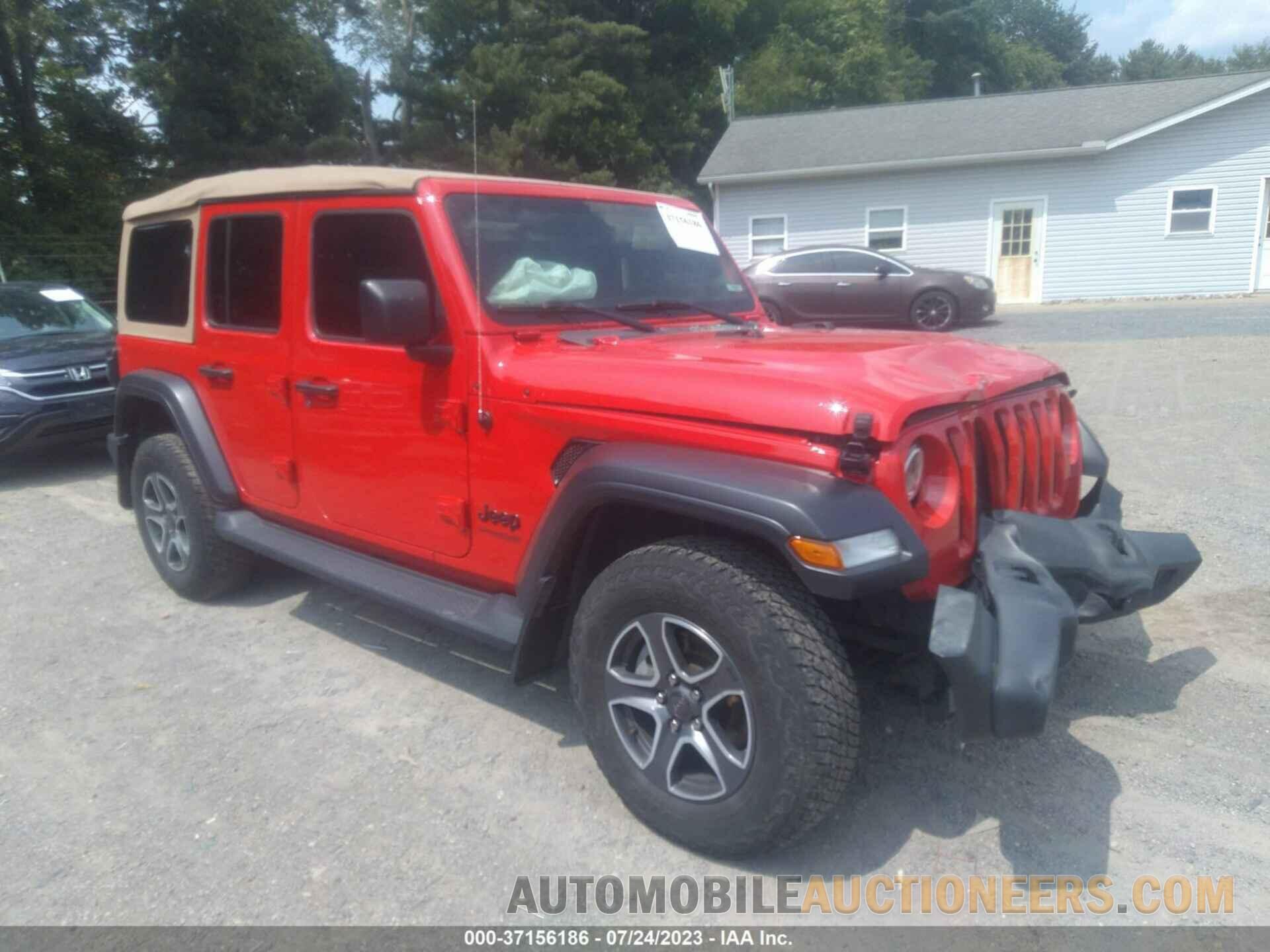 1C4HJXDN3LW163113 JEEP WRANGLER UNLIMITED 2020