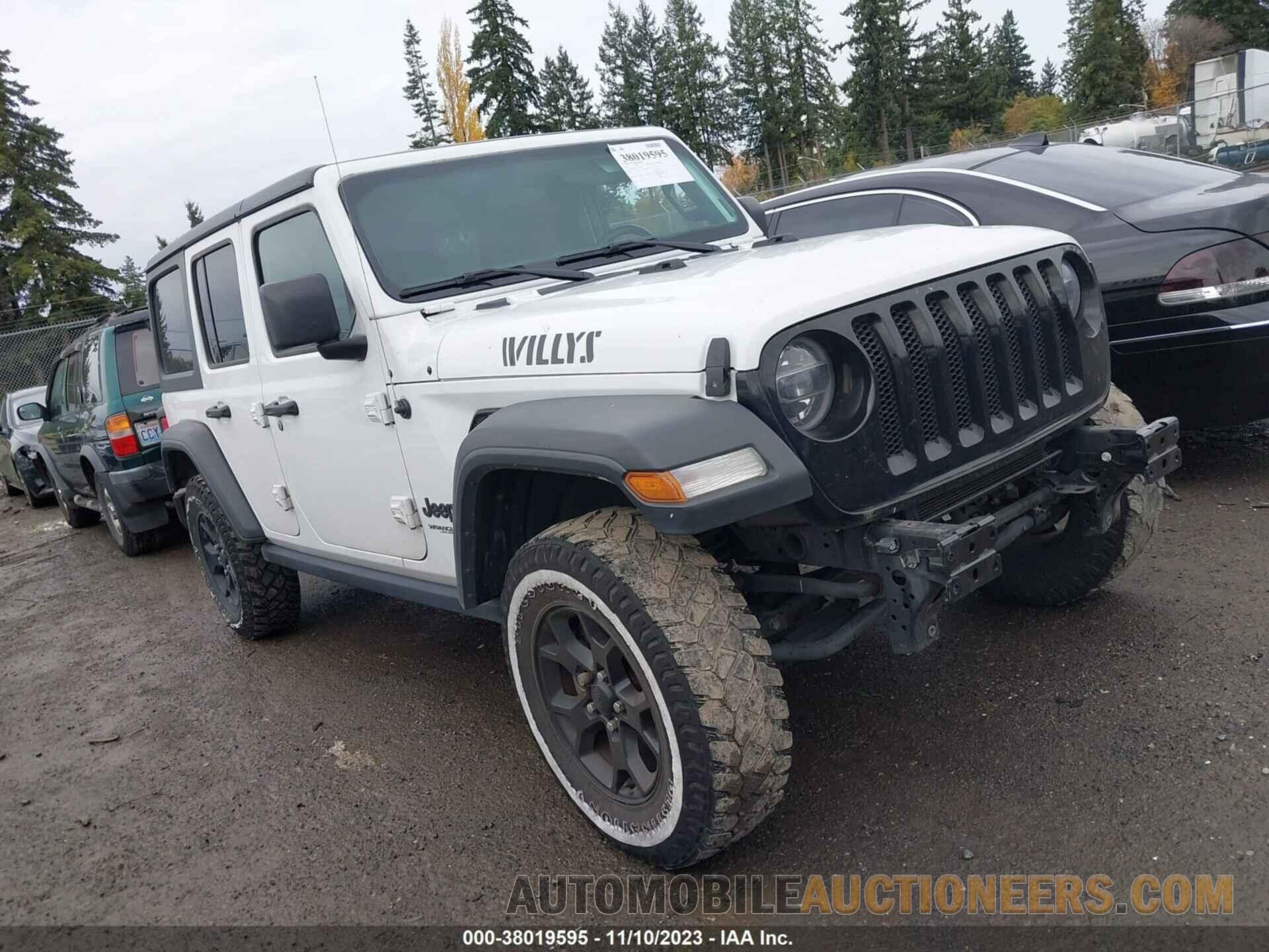 1C4HJXDN3LW169381 JEEP WRANGLER UNLIMITED 2020