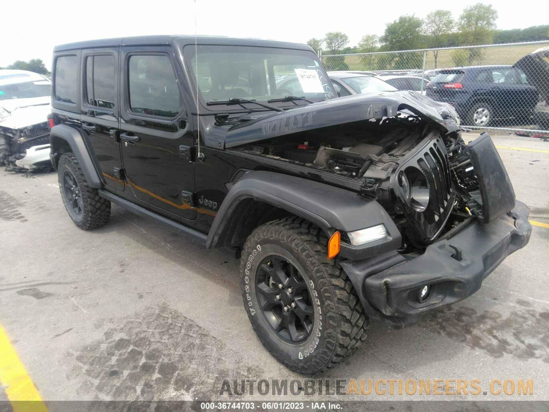 1C4HJXDN3LW237873 JEEP WRANGLER UNLIMITED 2020