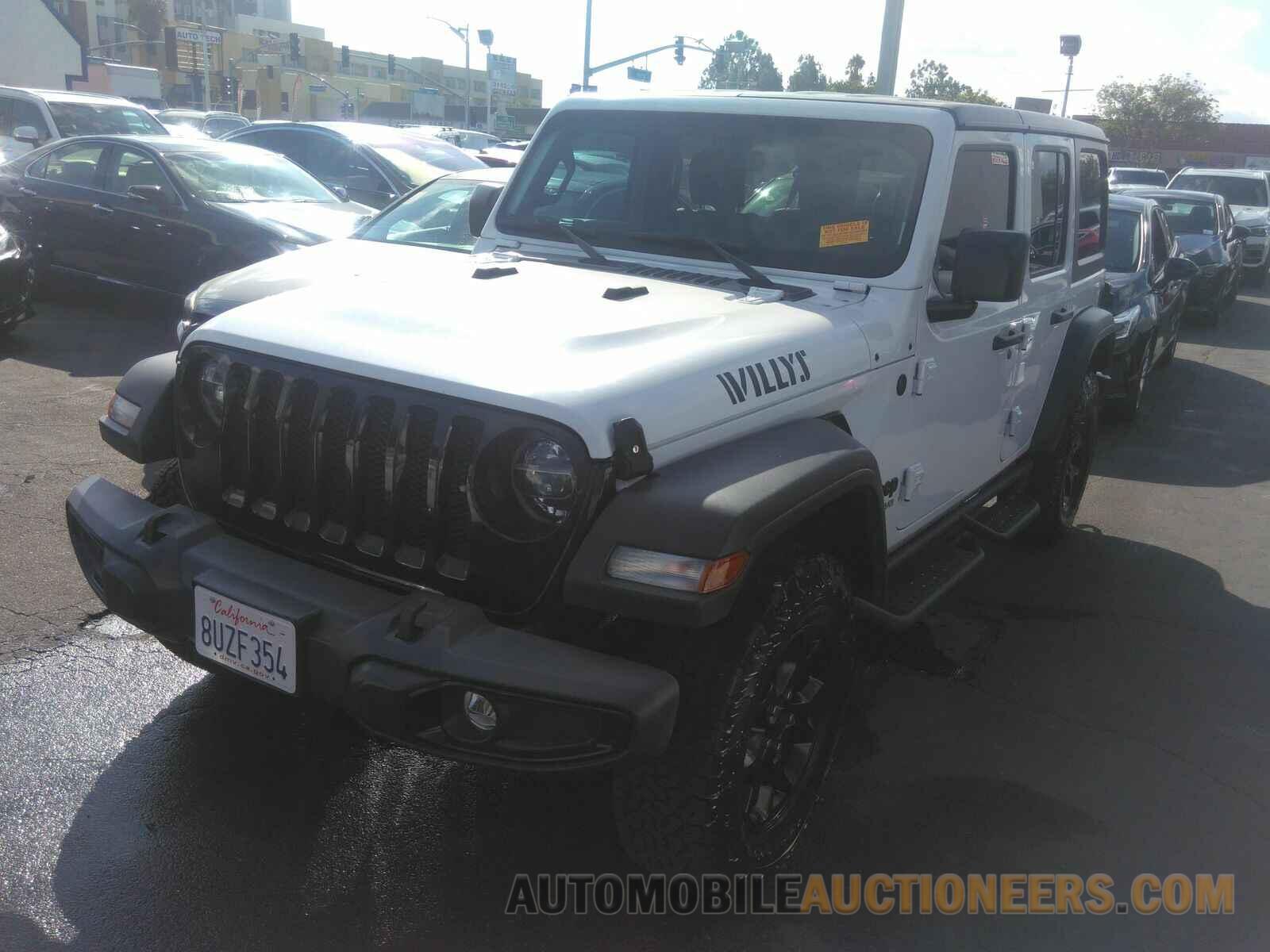 1C4HJXDN3MW649857 Jeep Wrangler Unlimited 2021