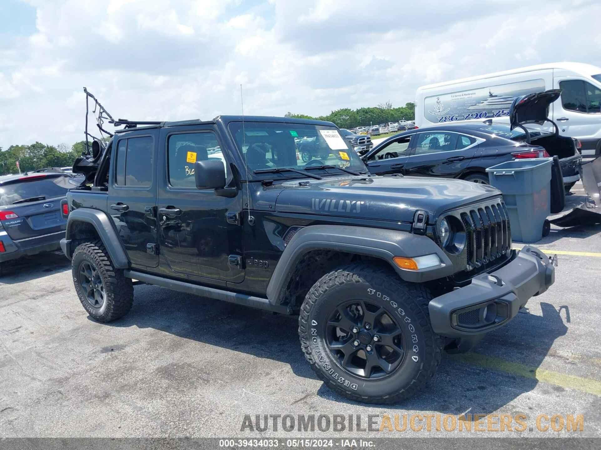 1C4HJXDN3NW194283 JEEP WRANGLER UNLIMITED 2022