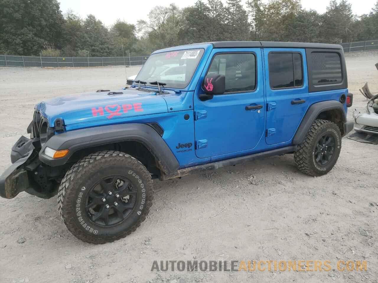 1C4HJXDN3NW256667 JEEP WRANGLER 2022