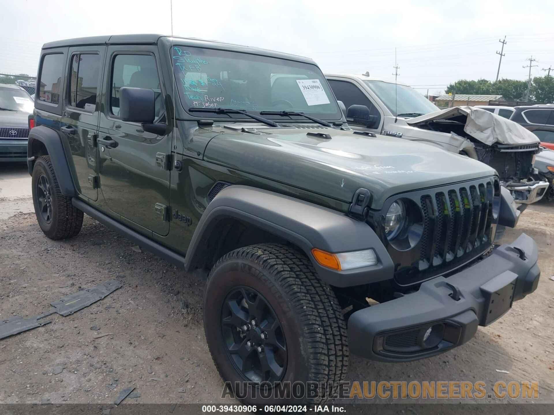 1C4HJXDN3NW263960 JEEP WRANGLER UNLIMITED 2022