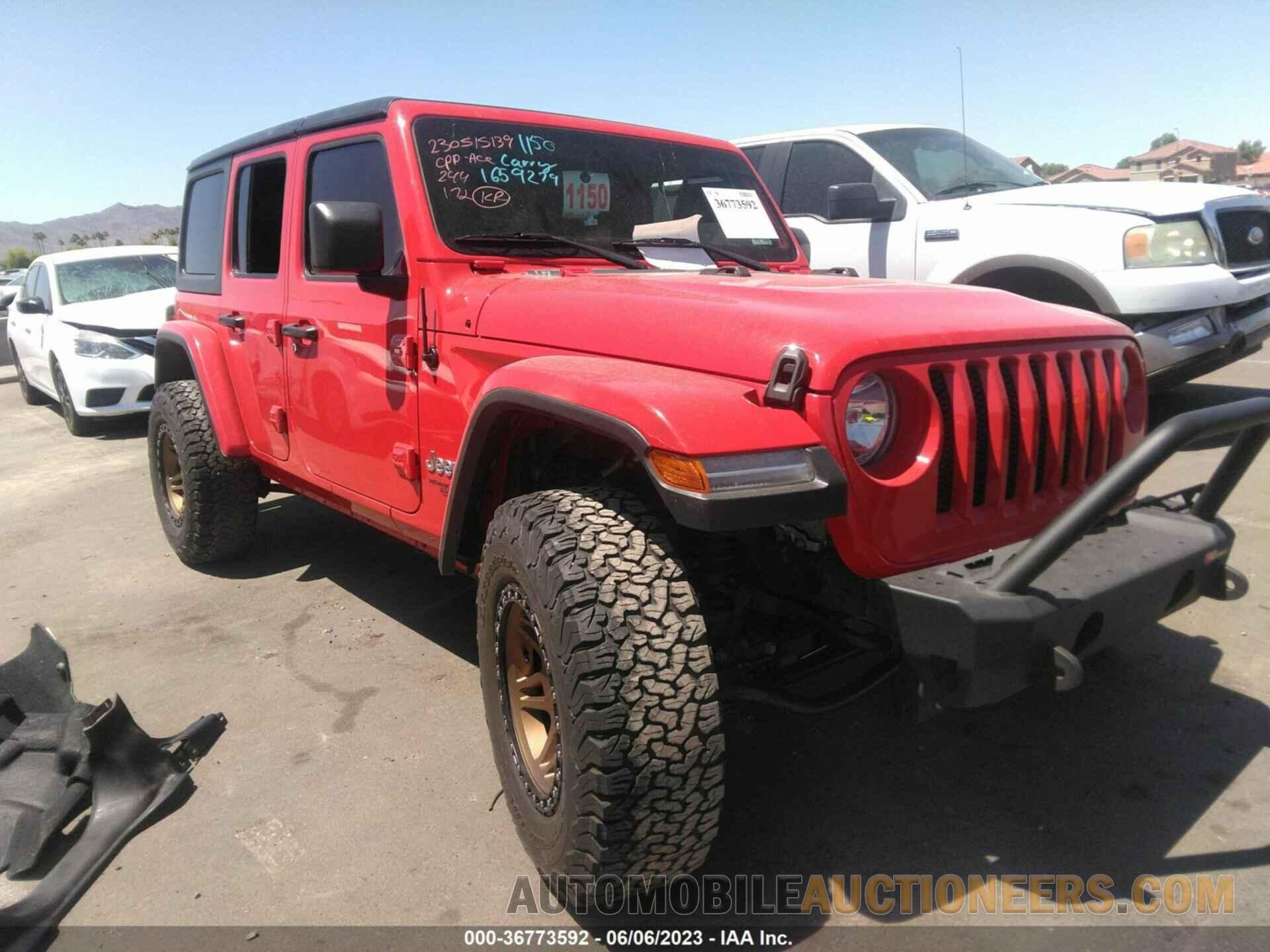 1C4HJXDN4JW199888 JEEP WRANGLER UNLIMITED 2018