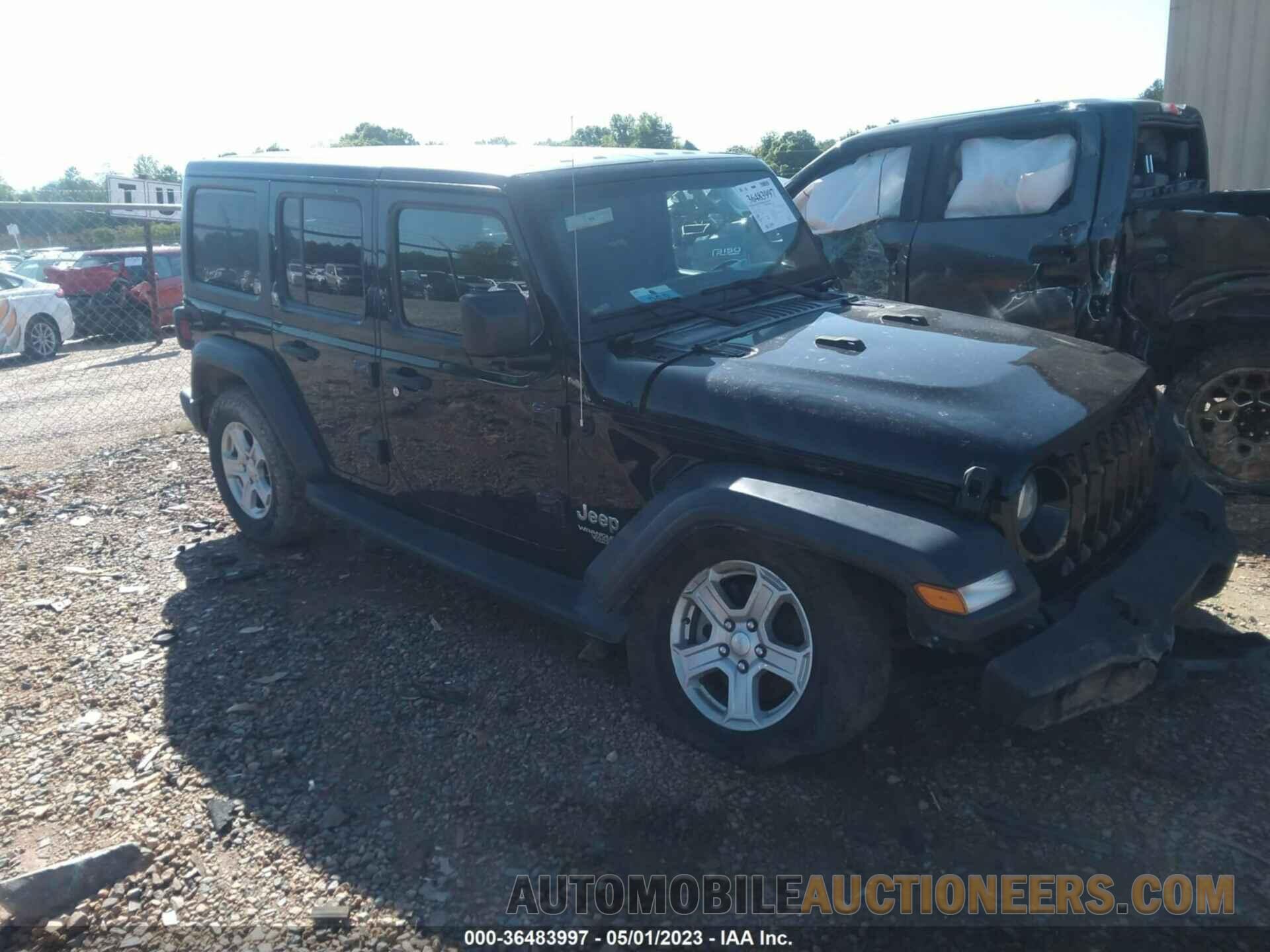 1C4HJXDN4KW567147 JEEP WRANGLER UNLIMITED 2019