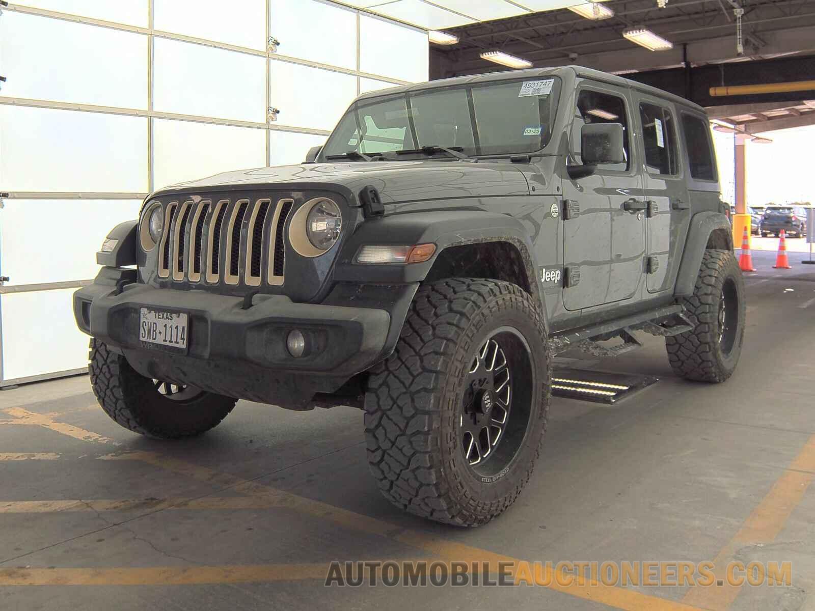 1C4HJXDN4KW593571 Jeep Wrangler Unlimited 2019