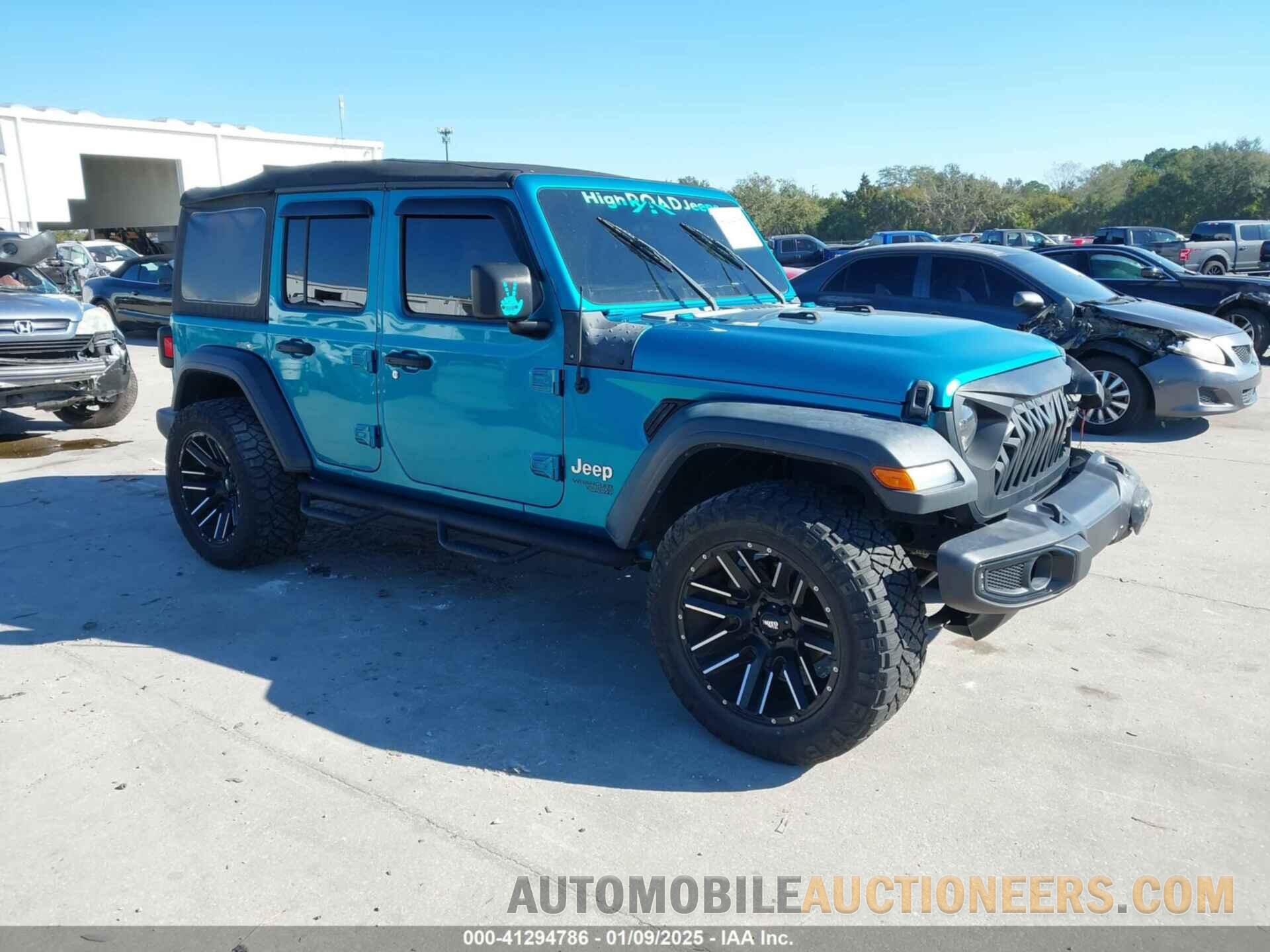 1C4HJXDN4LW223822 JEEP WRANGLER UNLIMITED 2020