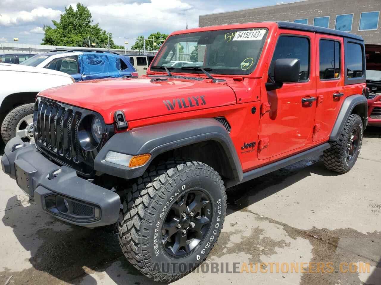 1C4HJXDN4MW604927 JEEP WRANGLER 2021