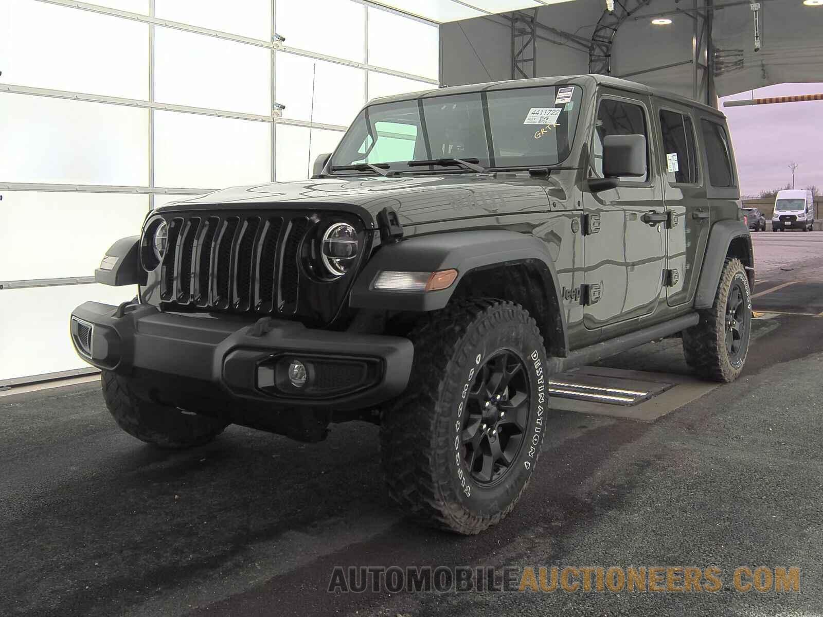 1C4HJXDN4MW663718 Jeep Wrangler Unlimited 2021