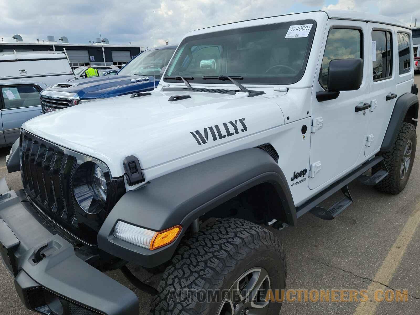 1C4HJXDN4MW814475 Jeep Wrangler Unlimited 2021