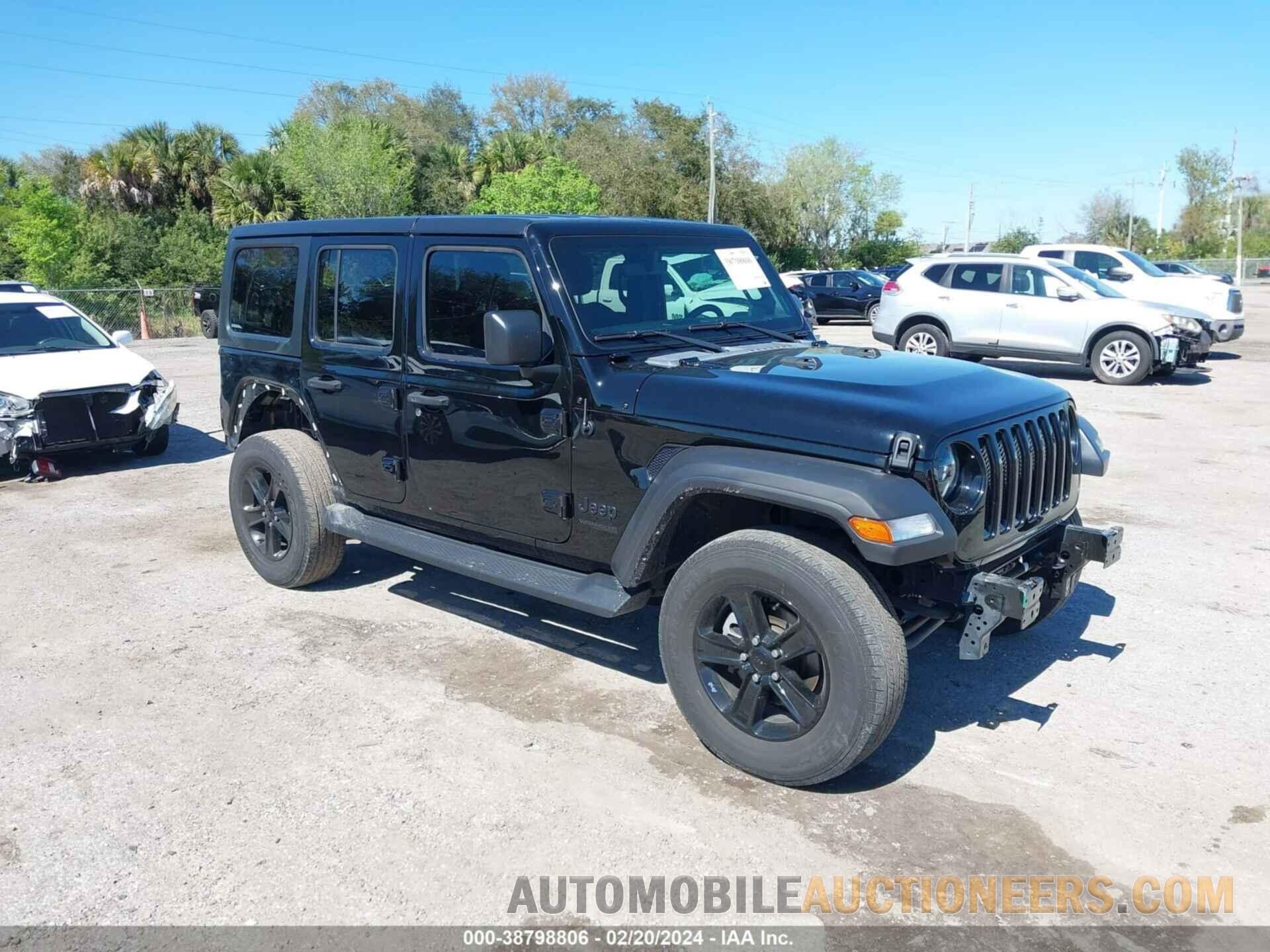 1C4HJXDN4NW145240 JEEP WRANGLER UNLIMITED 2022