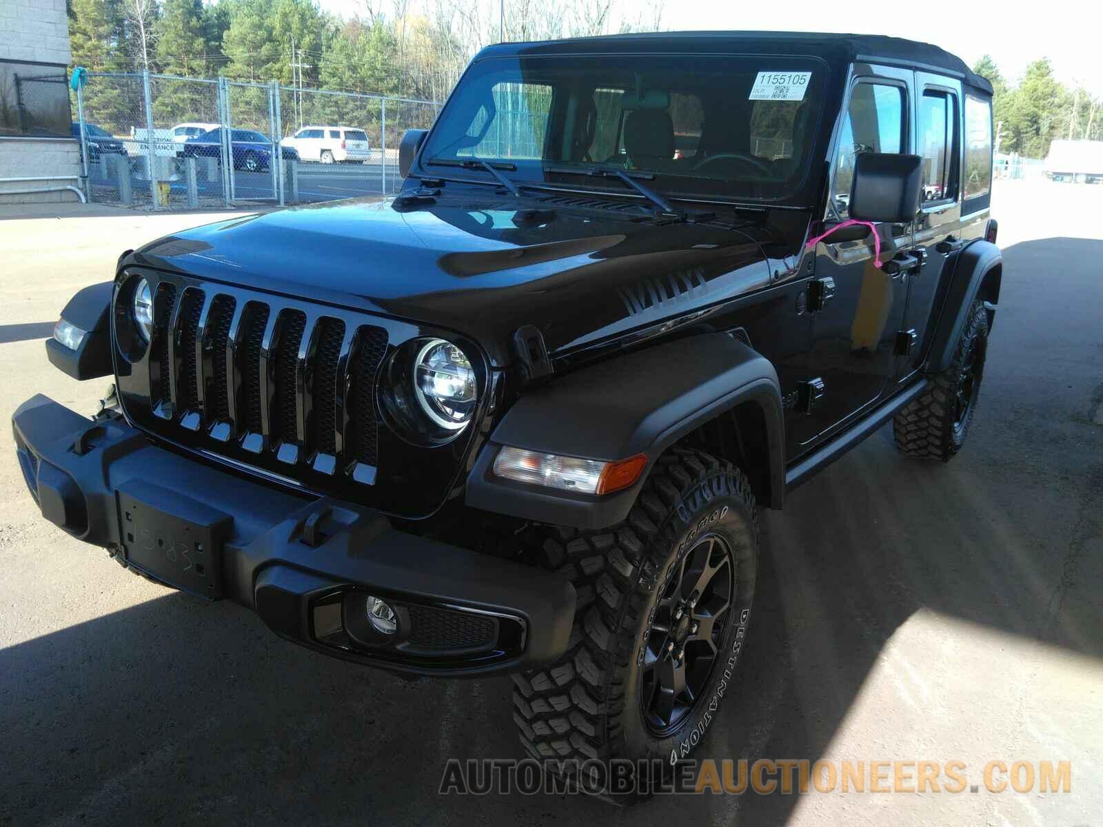 1C4HJXDN4NW231583 Jeep Wrangler Unlimited 2022