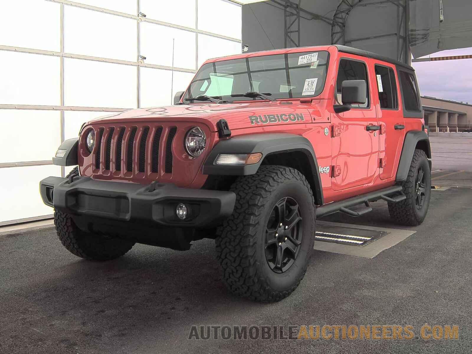 1C4HJXDN5KW593207 Jeep Wrangler Unlimited 2019