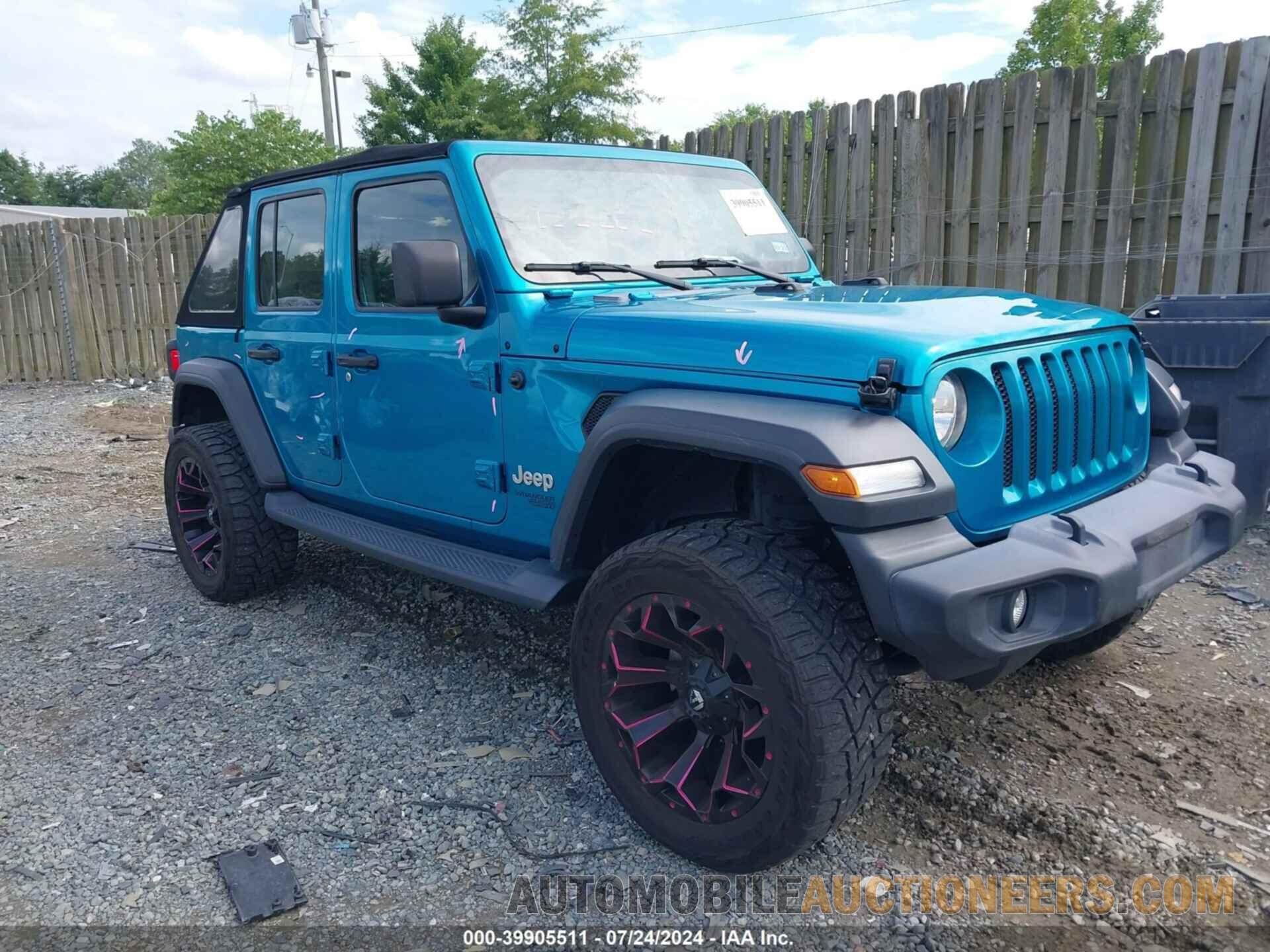 1C4HJXDN5LW128430 JEEP WRANGLER UNLIMITED 2020