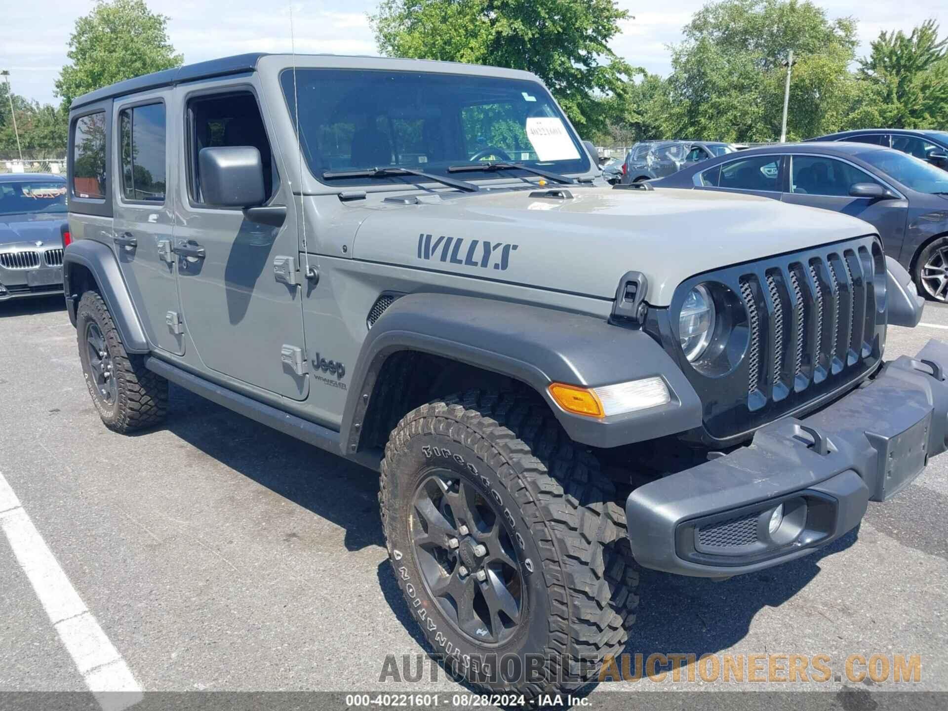 1C4HJXDN5NW149426 JEEP WRANGLER UNLIMITED 2022