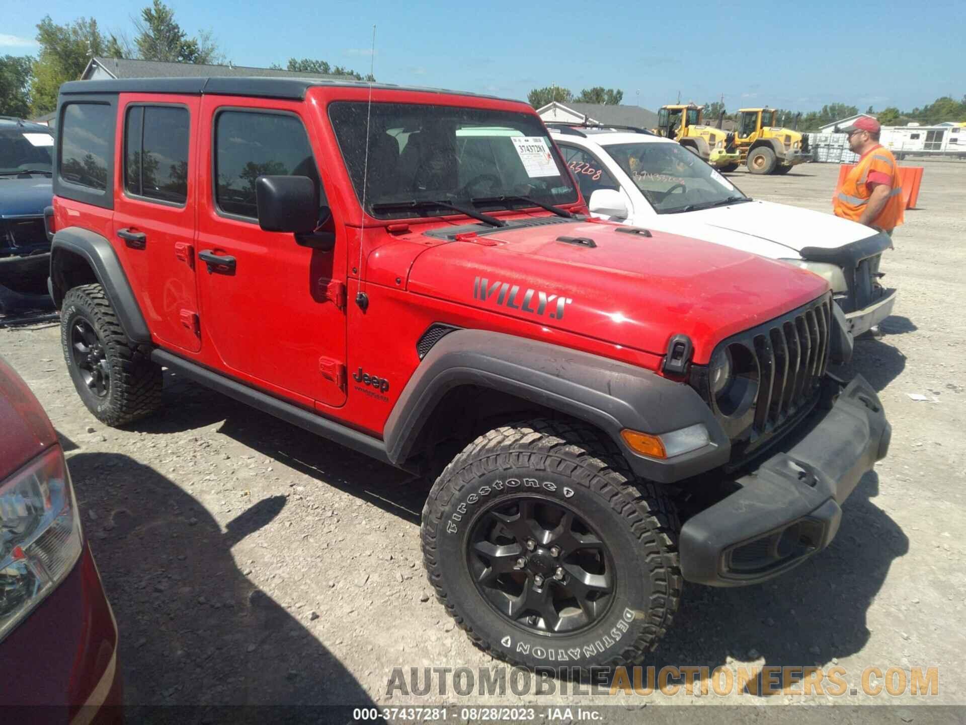 1C4HJXDN5NW262339 JEEP WRANGLER 2022