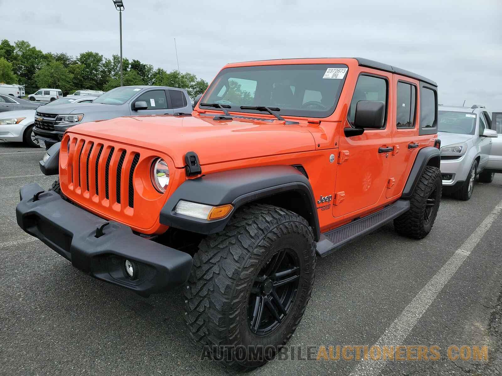 1C4HJXDN6KW564363 Jeep Wrangler Unlimited 2019